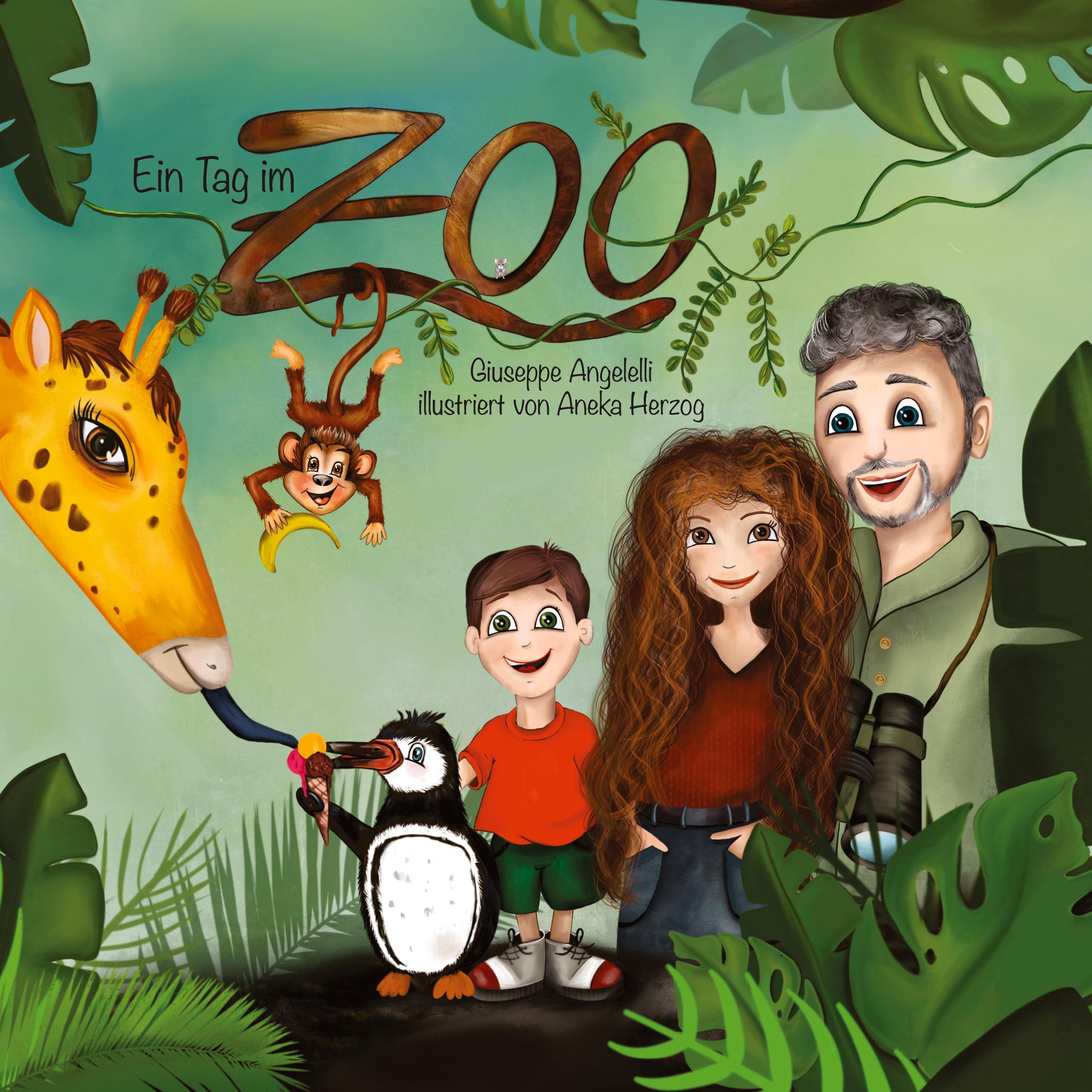 Vorderes Coverbild EinTag im Zoo