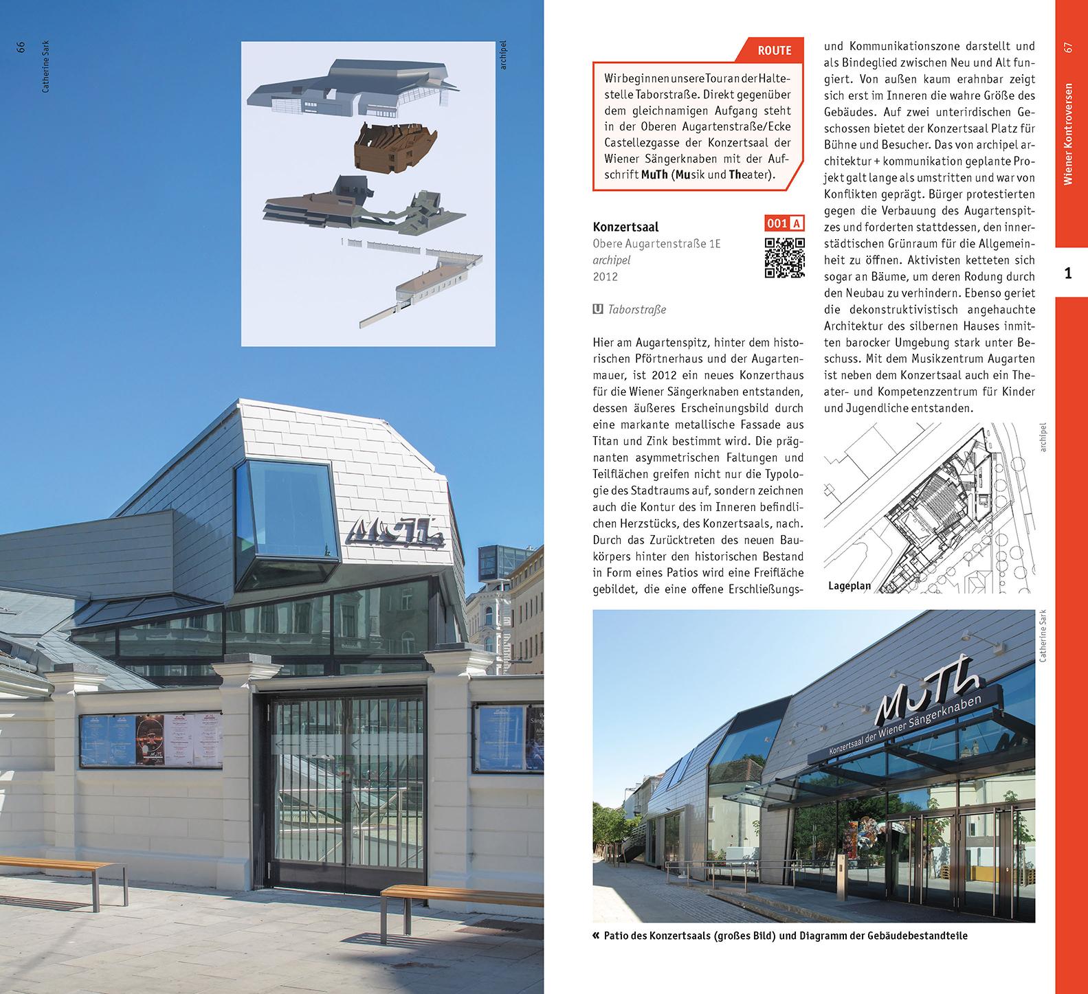 Beispielinhalt (Bild) Architekturführer Wien