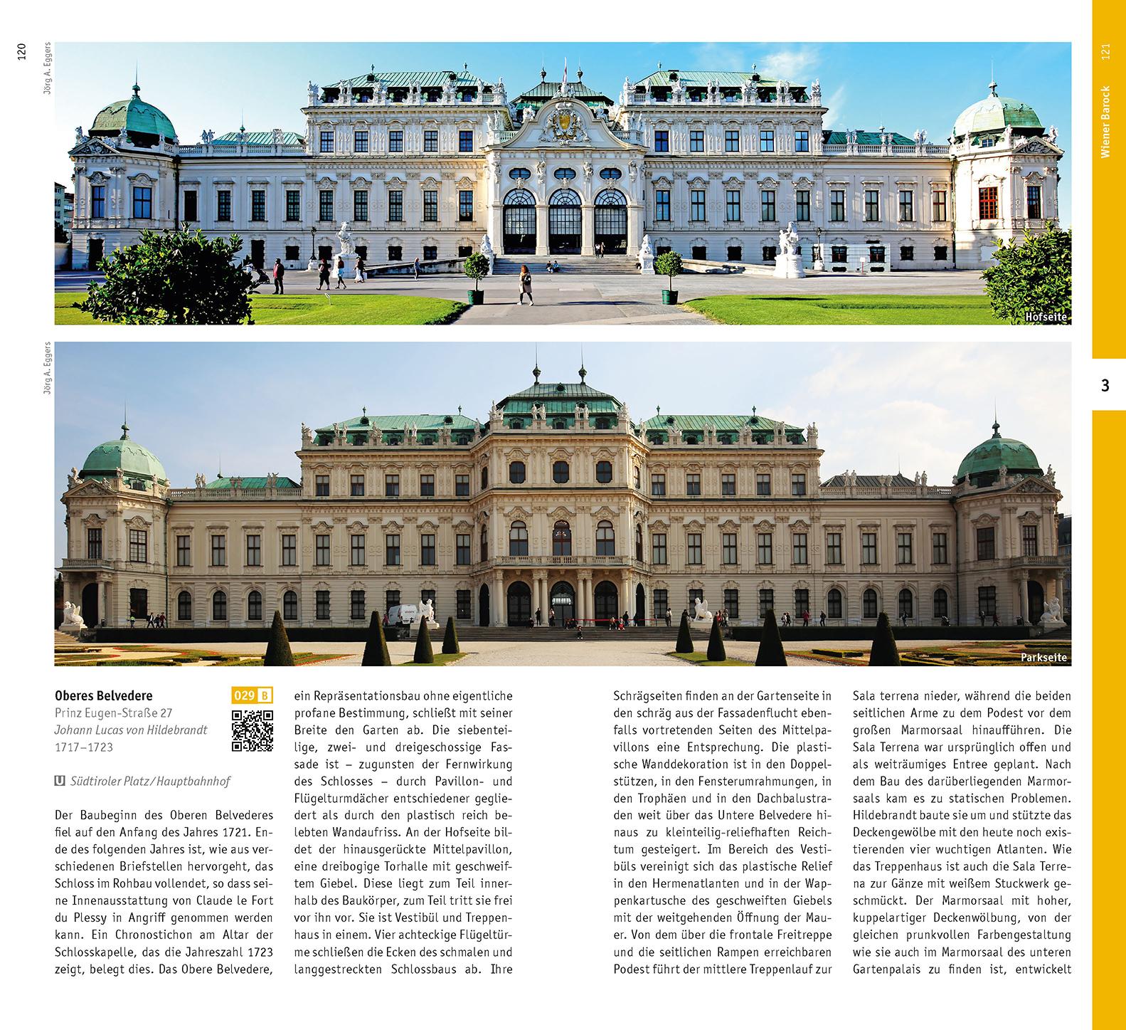 Beispielinhalt (Bild) Architekturführer Wien