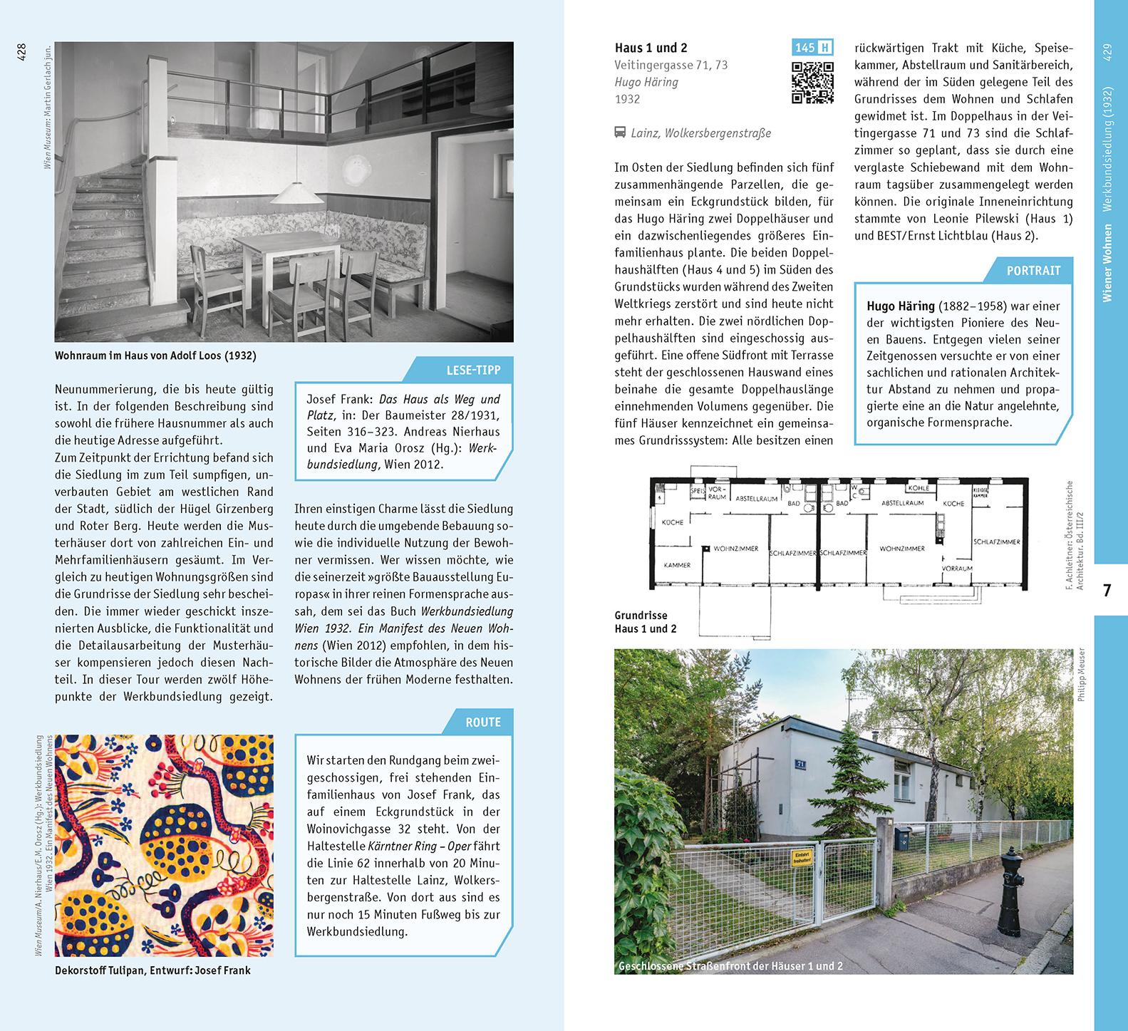 Beispielinhalt (Bild) Architekturführer Wien