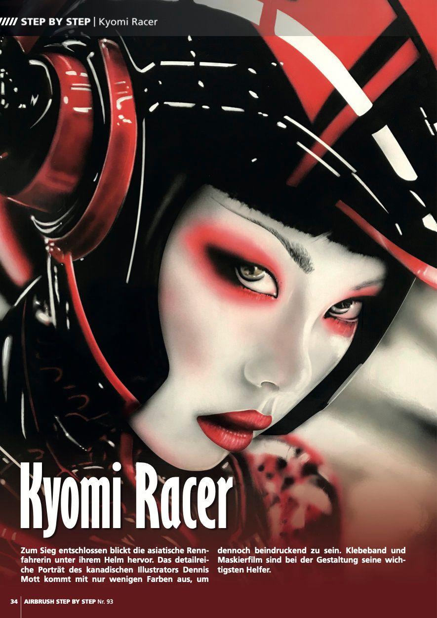 Beispielinhalt (Bild) Airbrush Step by Step 93