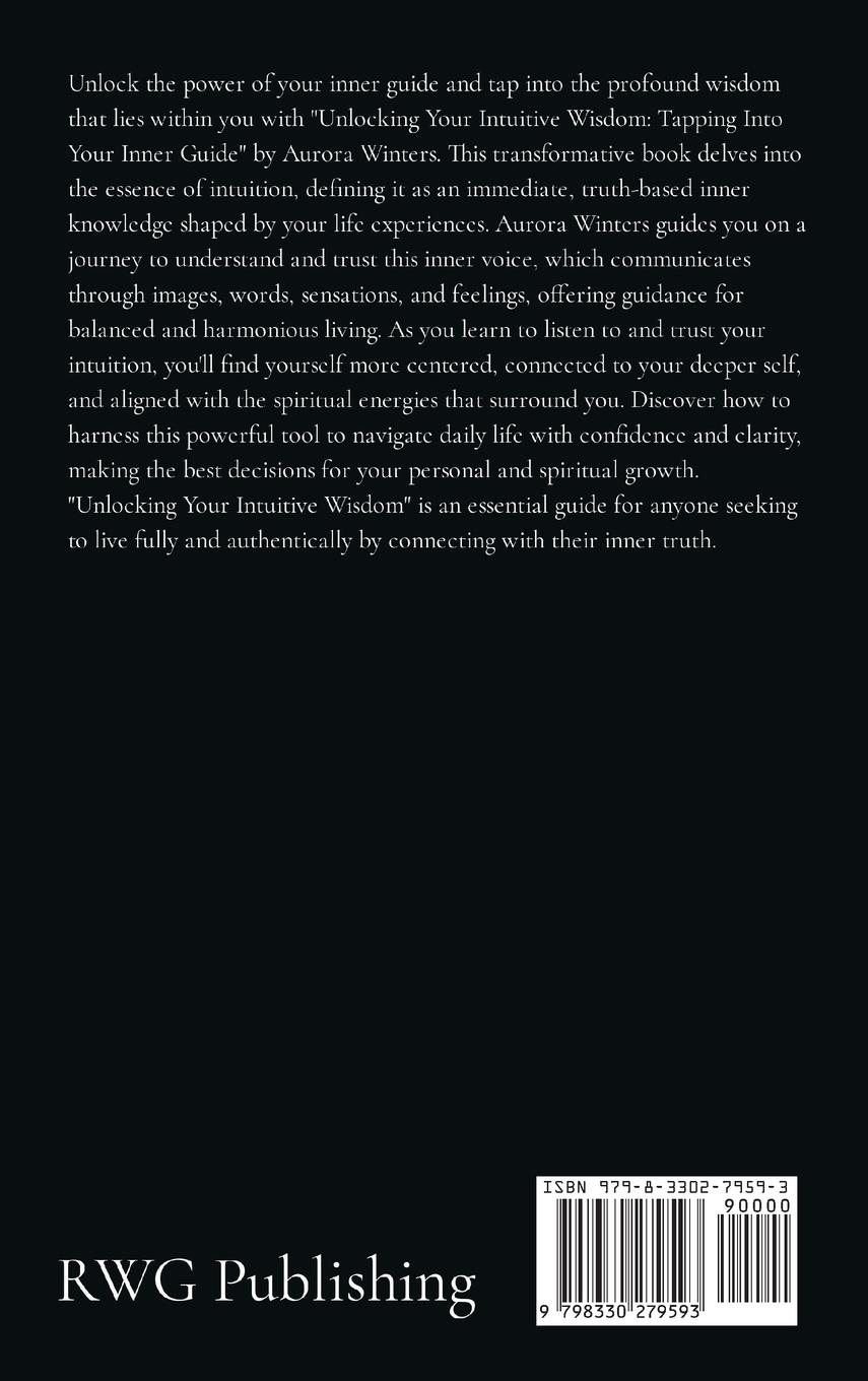 Rückseitencover Unlocking Your Intuitive Wisdom