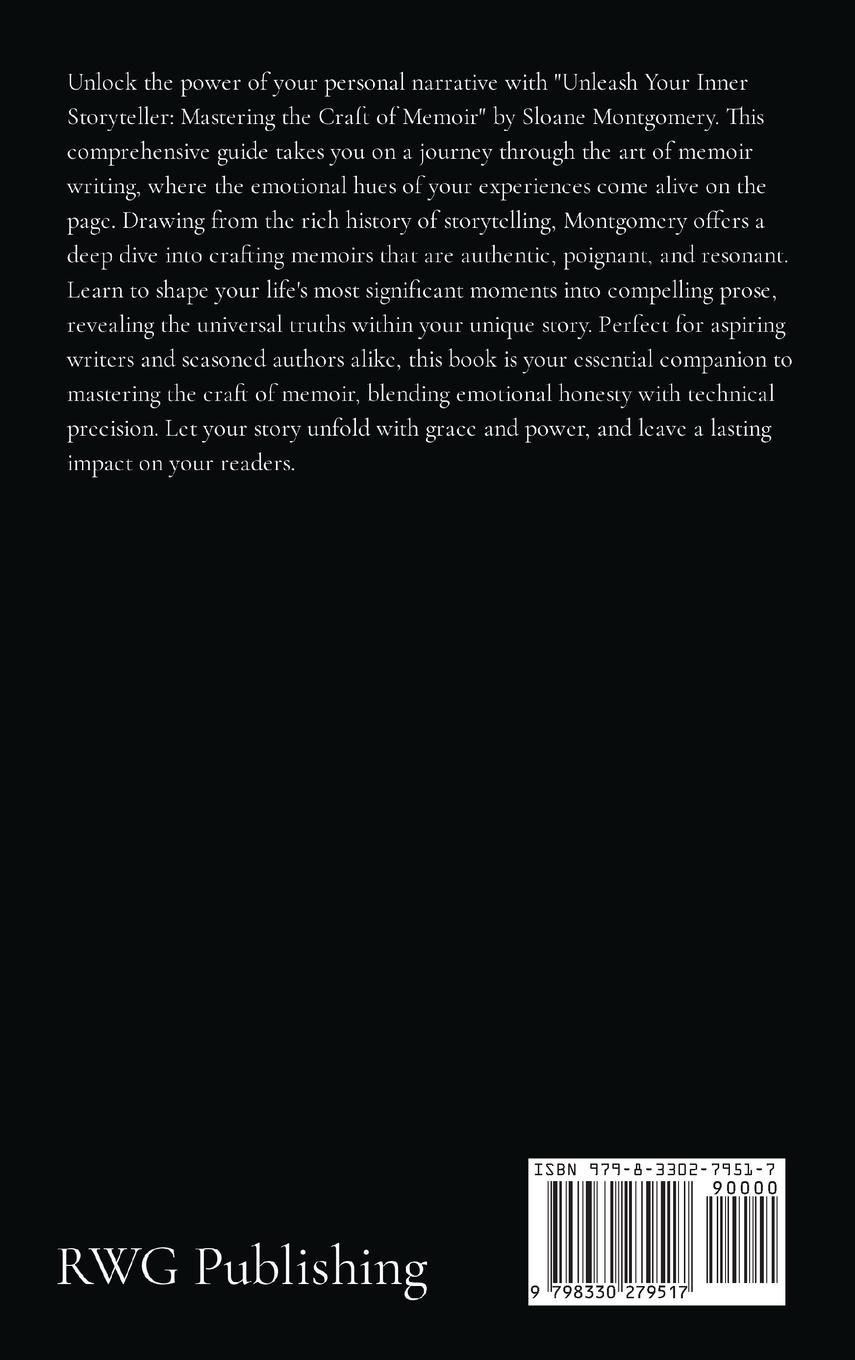 Rückseitencover Unleash Your Inner Storyteller