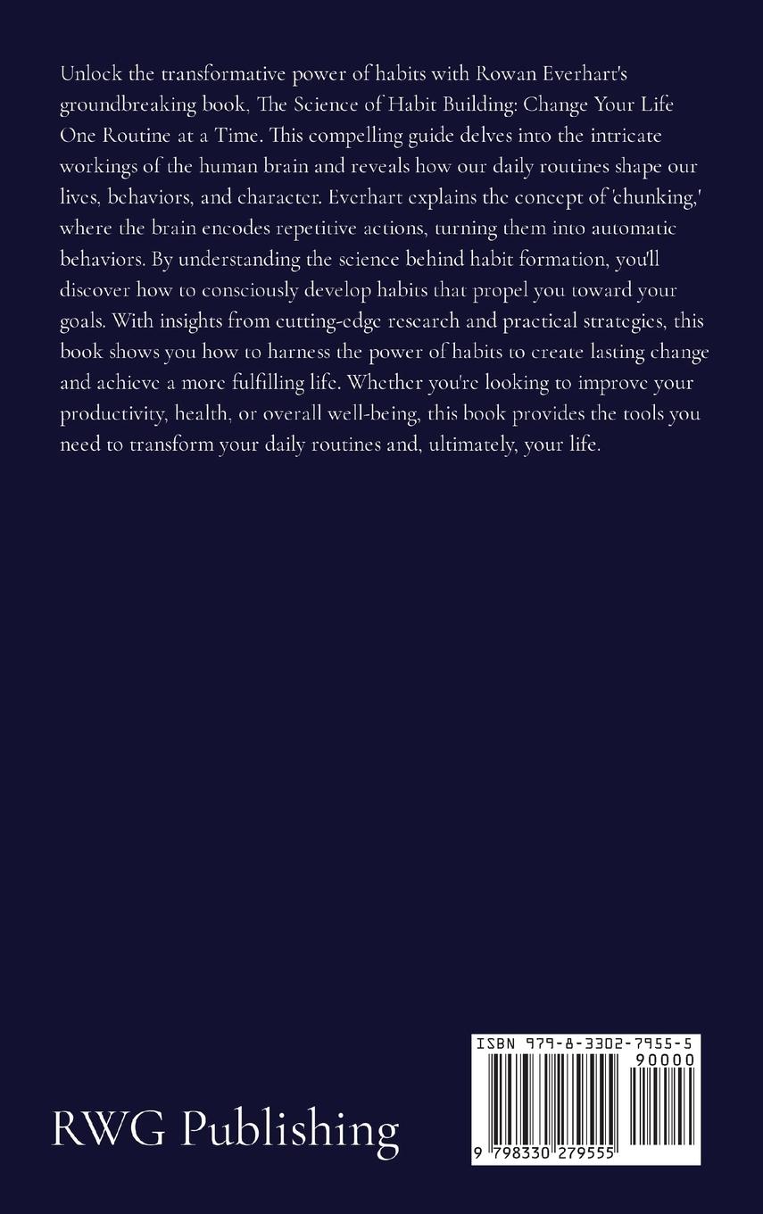 Rückseitencover The Science of Habit Building