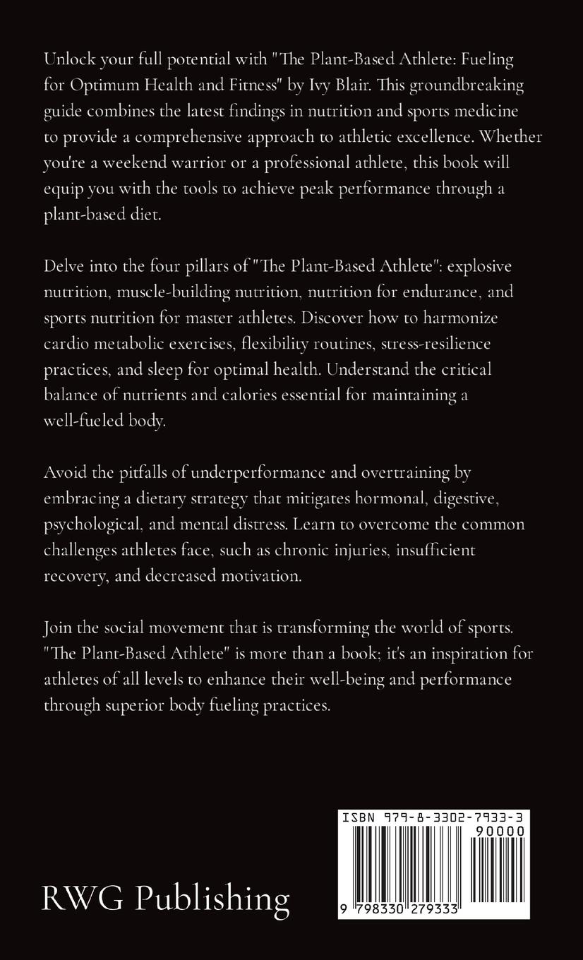 Rückseitencover The Plant-Based Athlete