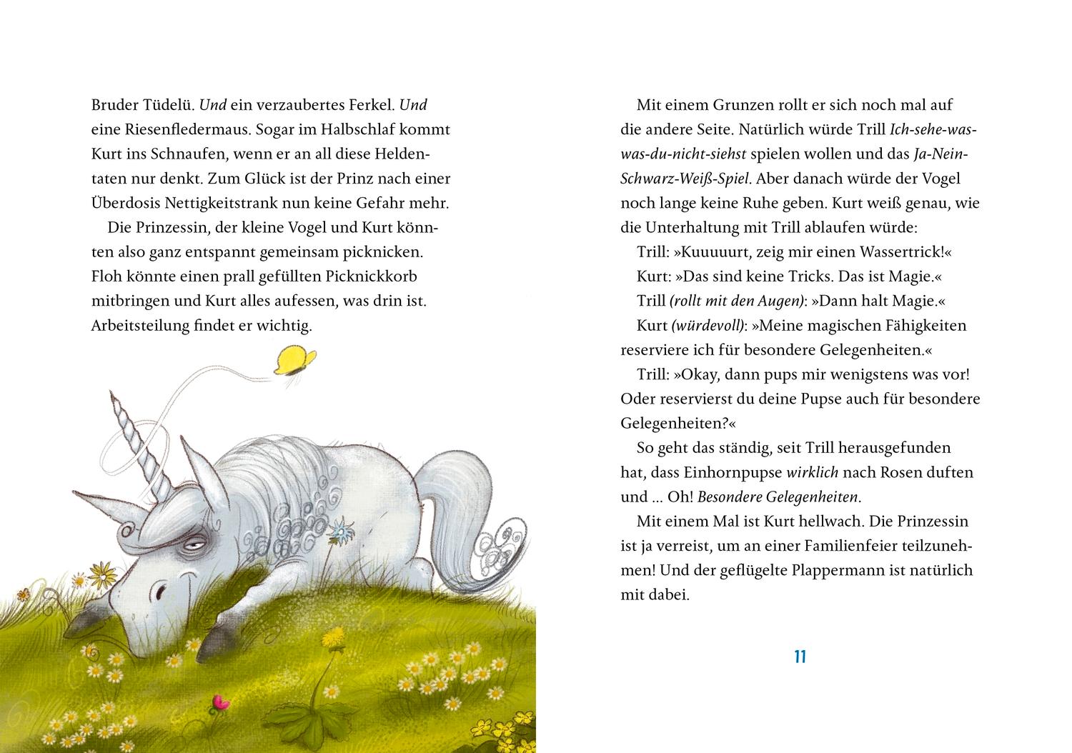 Beispielinhalt (Bild) Kurt, Einhorn wider Willen 3. EinHorn - eine Mission