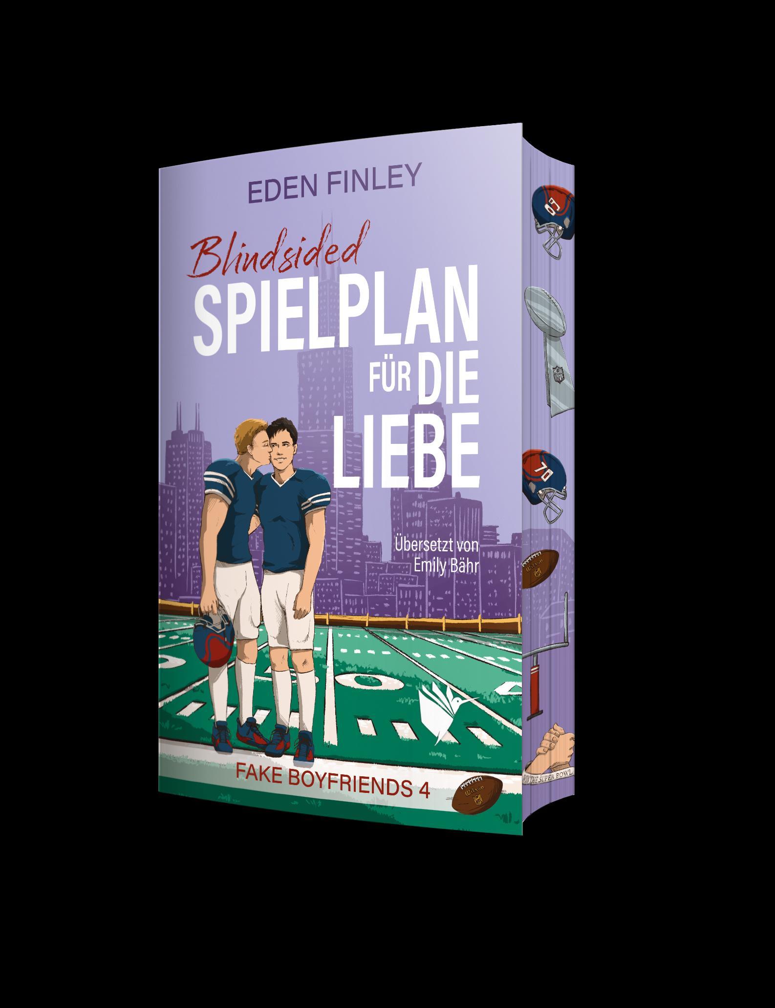 Vorderes Coverbild Blindsided - Spielplan für die Liebe
