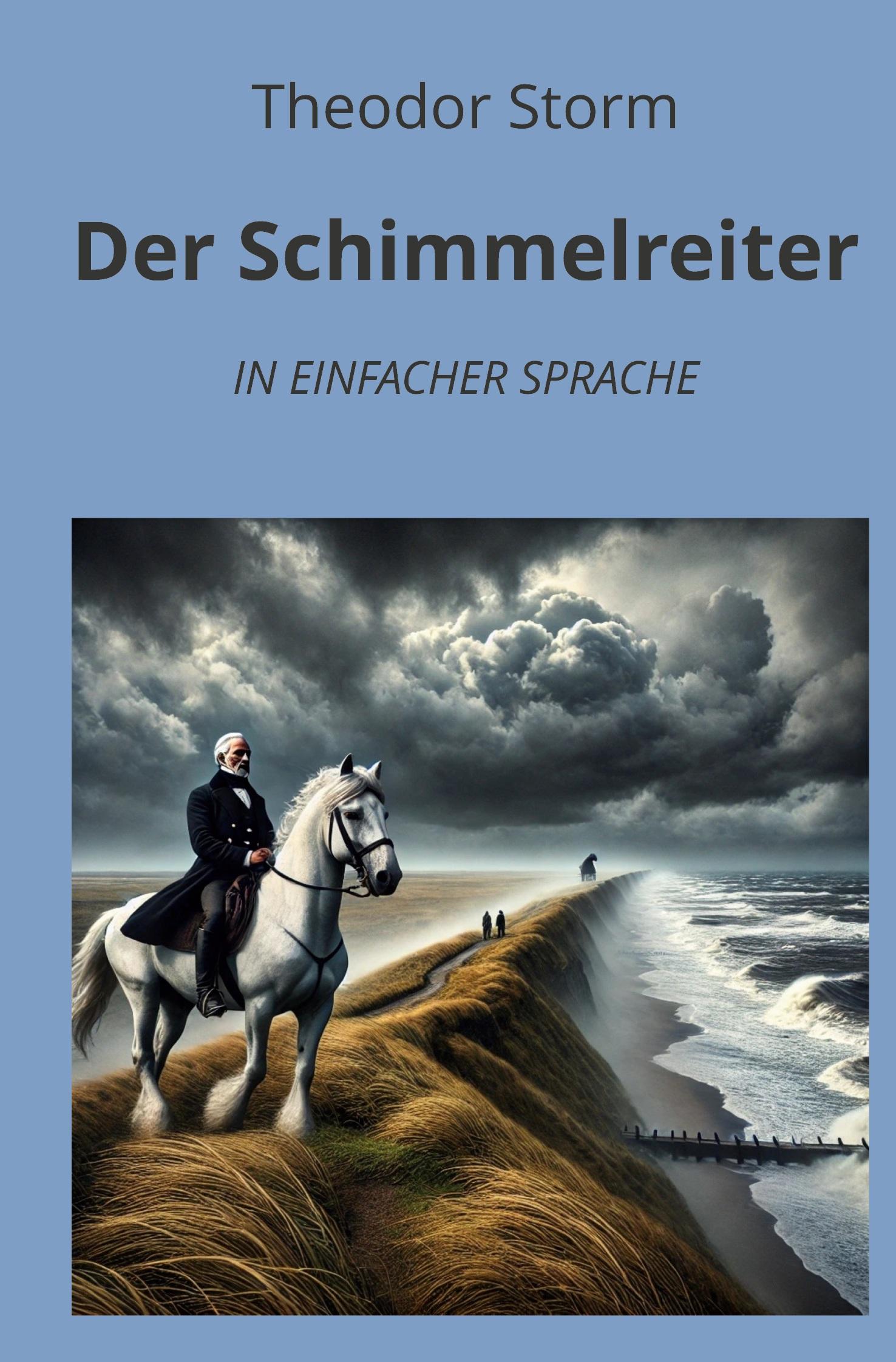 Vorderes Coverbild Der Schimmelreiter: In Einfacher Sprache