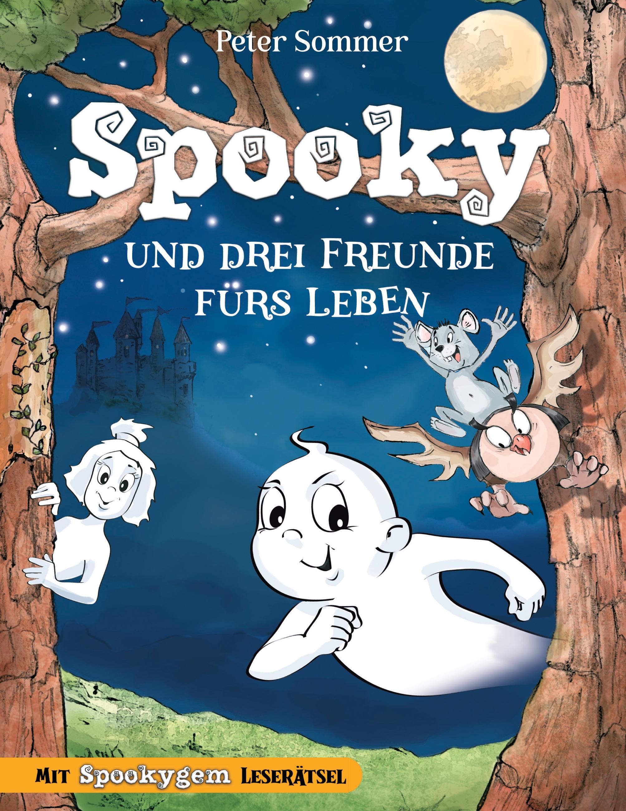 Vorderes Coverbild Spooky und drei Freunde fürs Leben Band 2