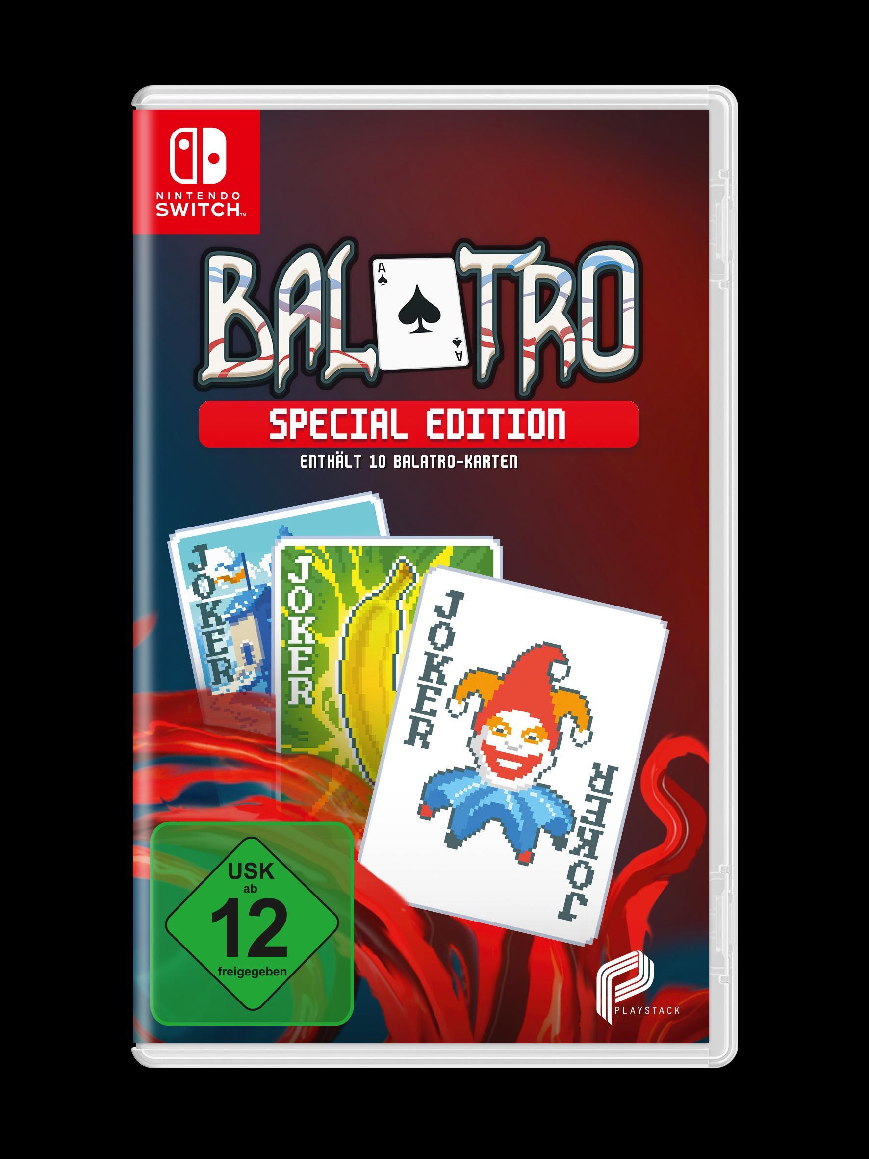 Vorderes Coverbild Balatro Special Edition (Nintendo Switch)