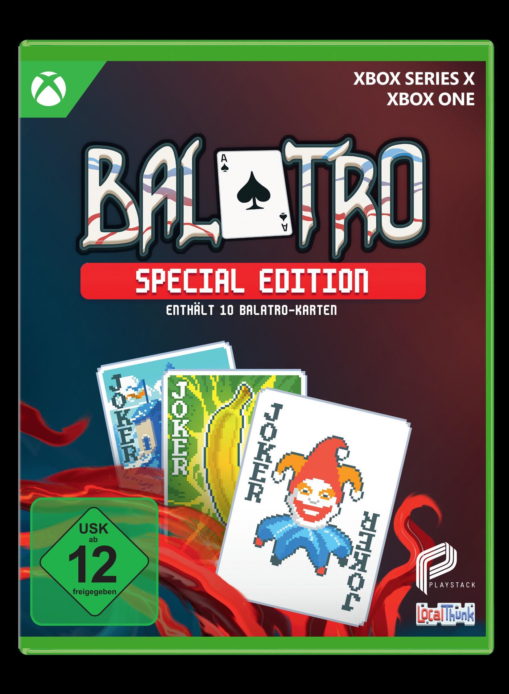 Vorderes Coverbild Balatro Special Edition (XBox 2)