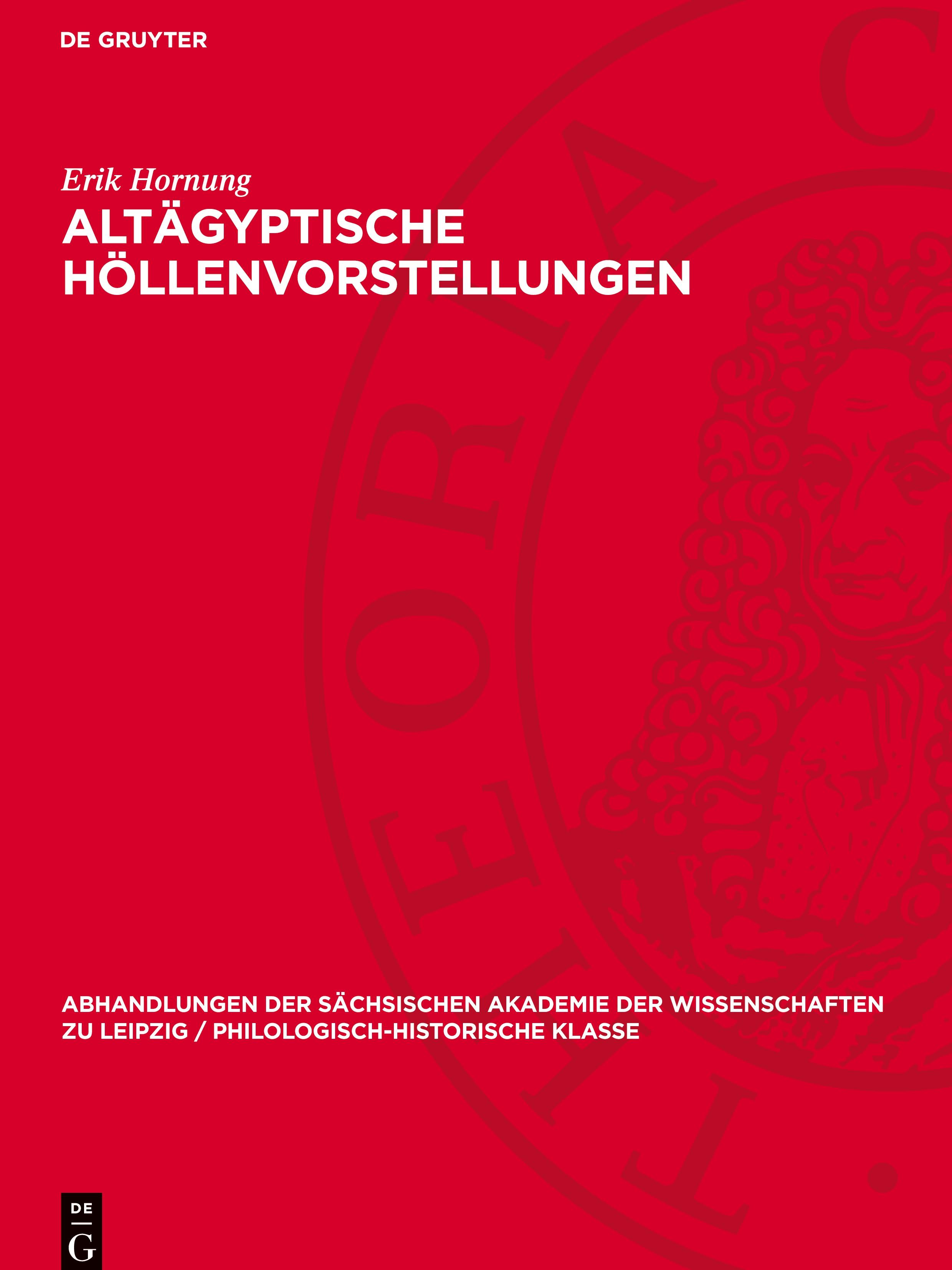 Vorderes Coverbild Altägyptische Höllenvorstellungen