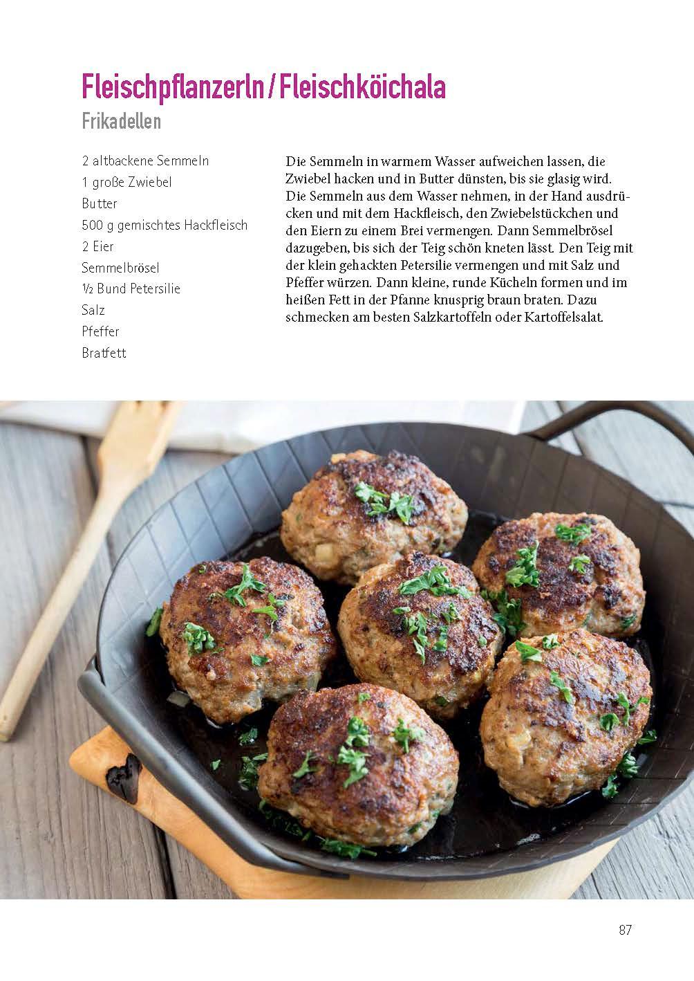 Beispielinhalt (Bild) Spouzn, Schoppala & Schwammerbröih