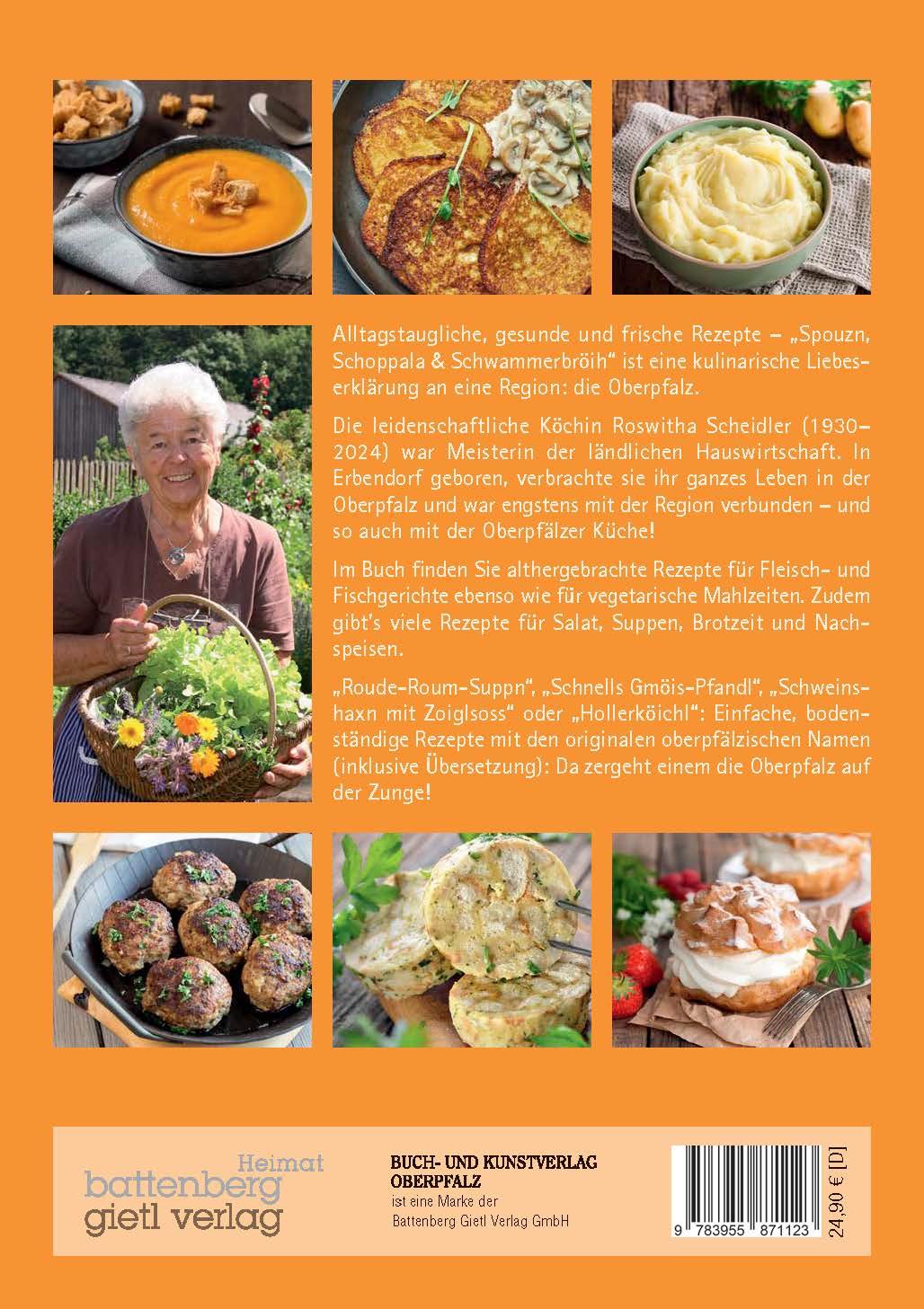 Rückseitencover Spouzn, Schoppala & Schwammerbröih