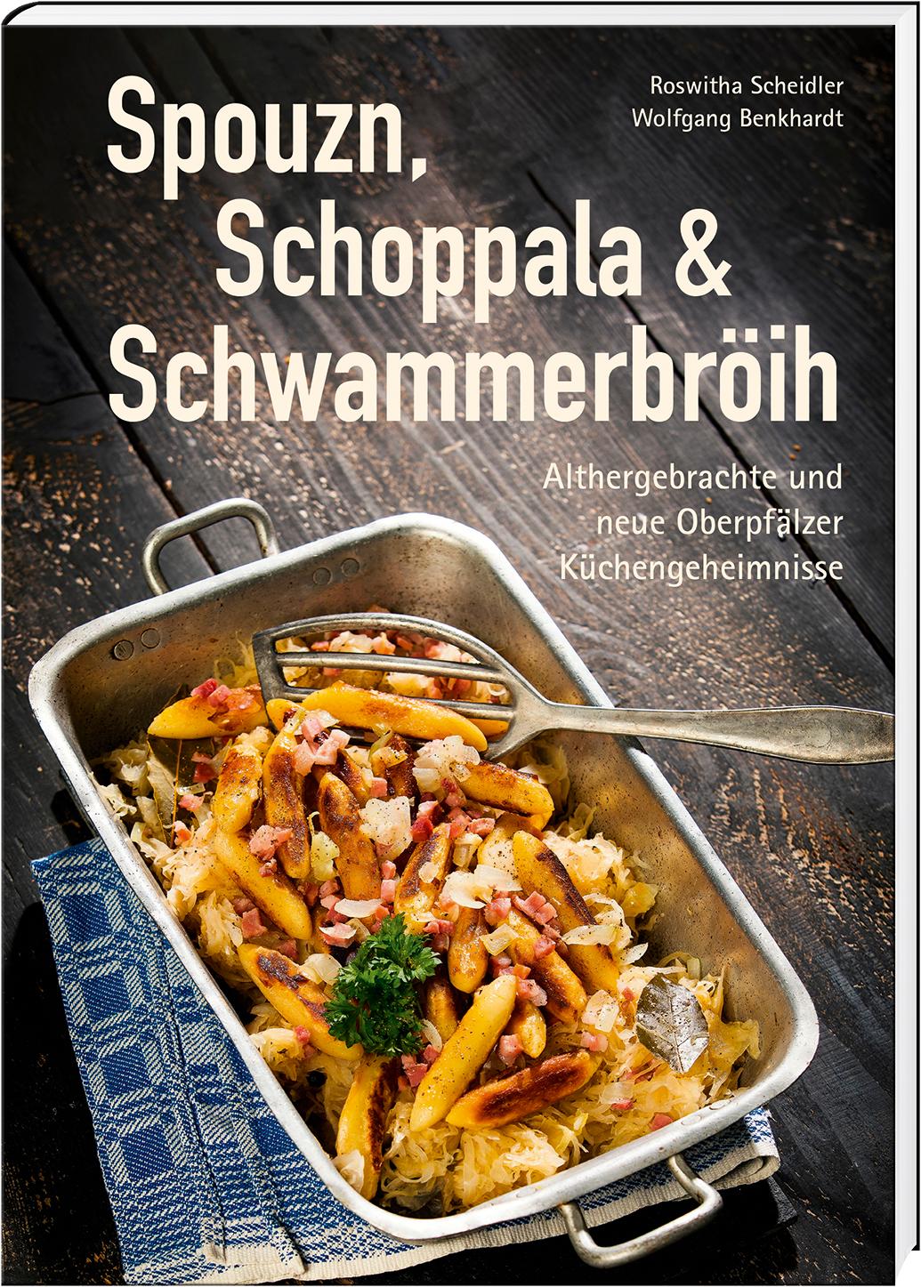 Vorderes Coverbild Spouzn, Schoppala & Schwammerbröih