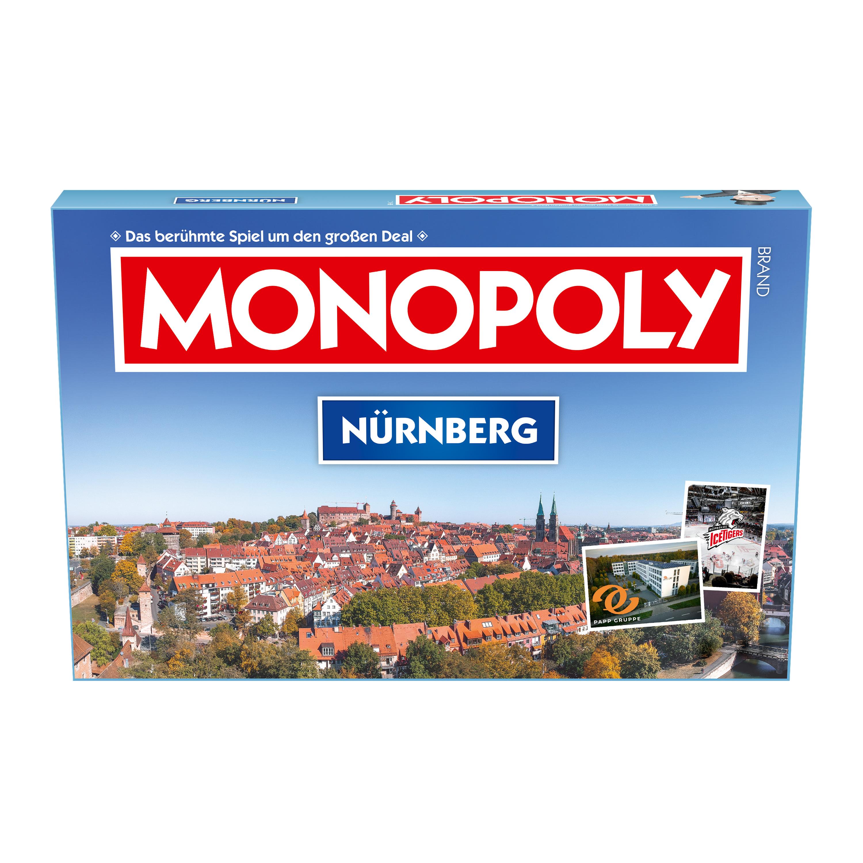 Vorderes Coverbild Monopoly Nürnberg