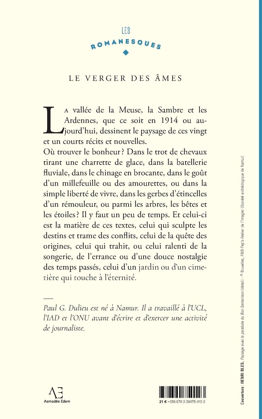 Rückseitencover Le Verger des Âmes