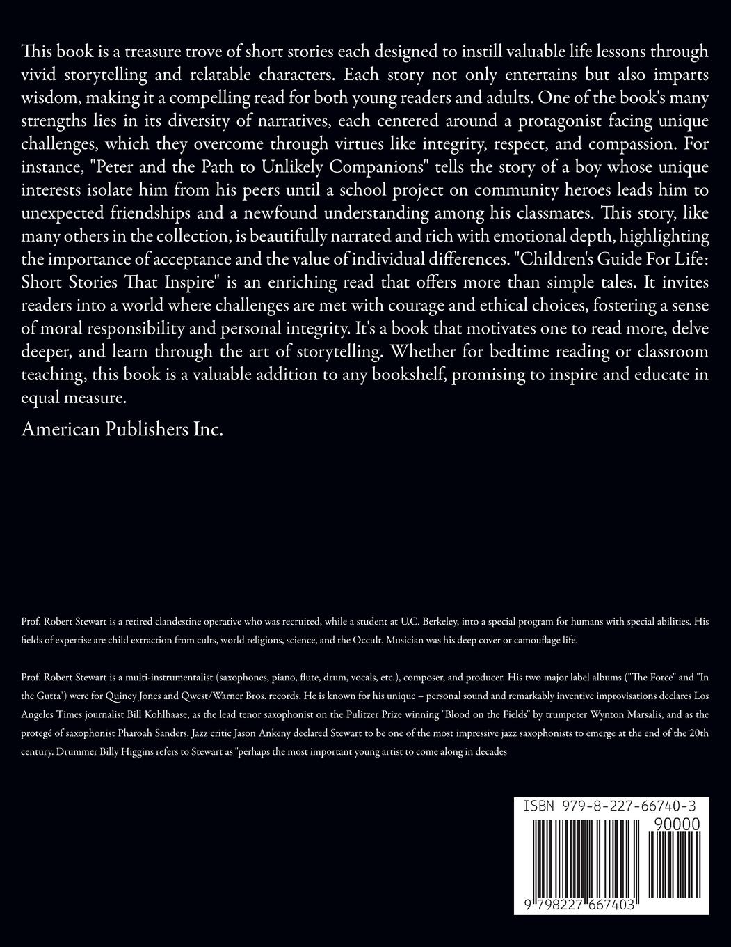 Rückseitencover Children's Guide For Life