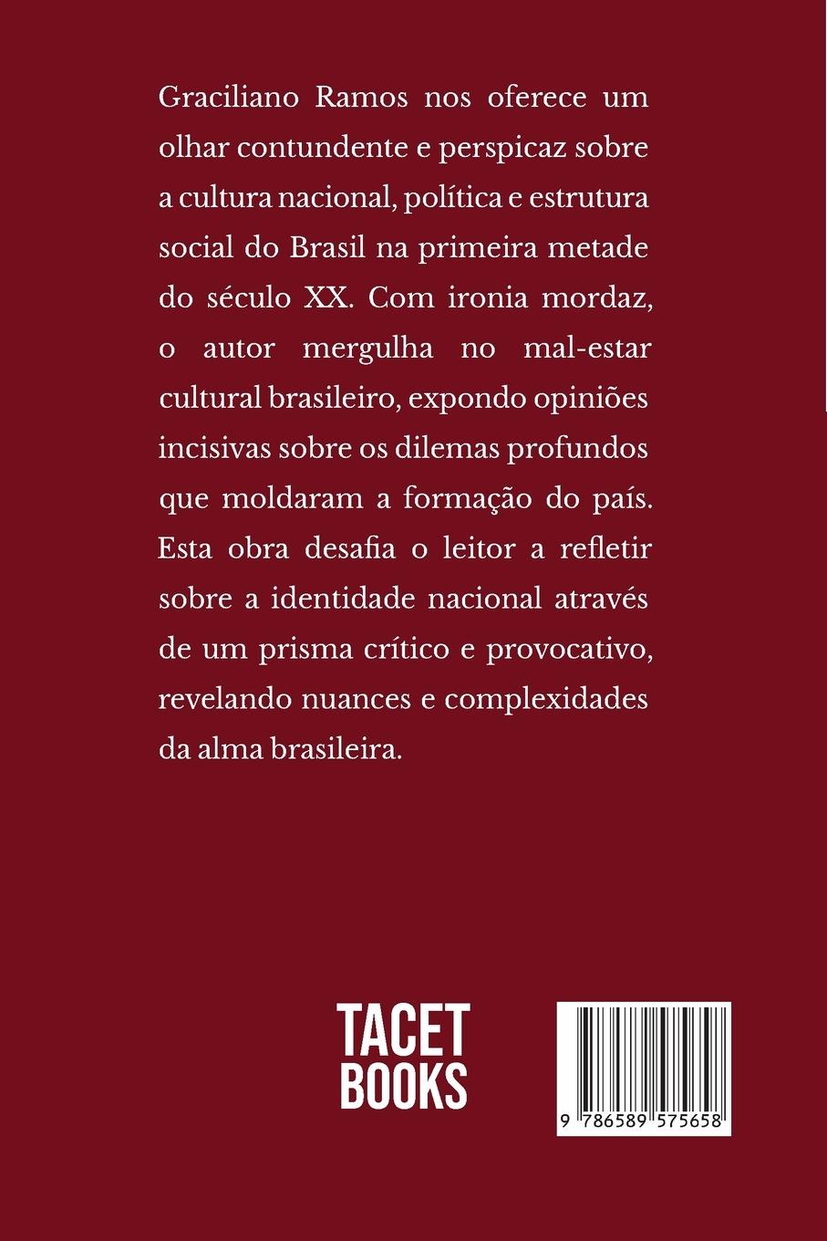 Rückseitencover 10 melhores crônicas de Graciliano Ramos