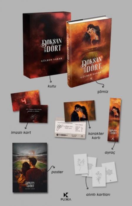 Vorderes Coverbild Doksan Arti Dört - 2 Ciltli, Kutulu Set