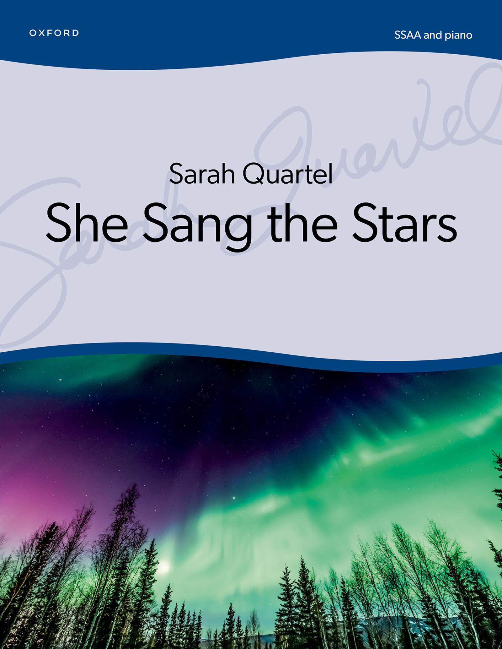 Vorderes Coverbild She Sang the Stars