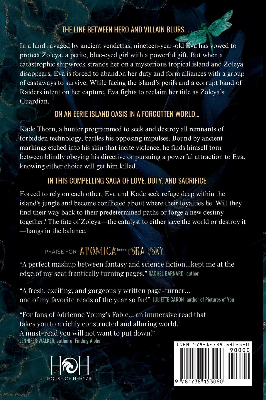Rückseitencover Atomica - Between Sea and Sky