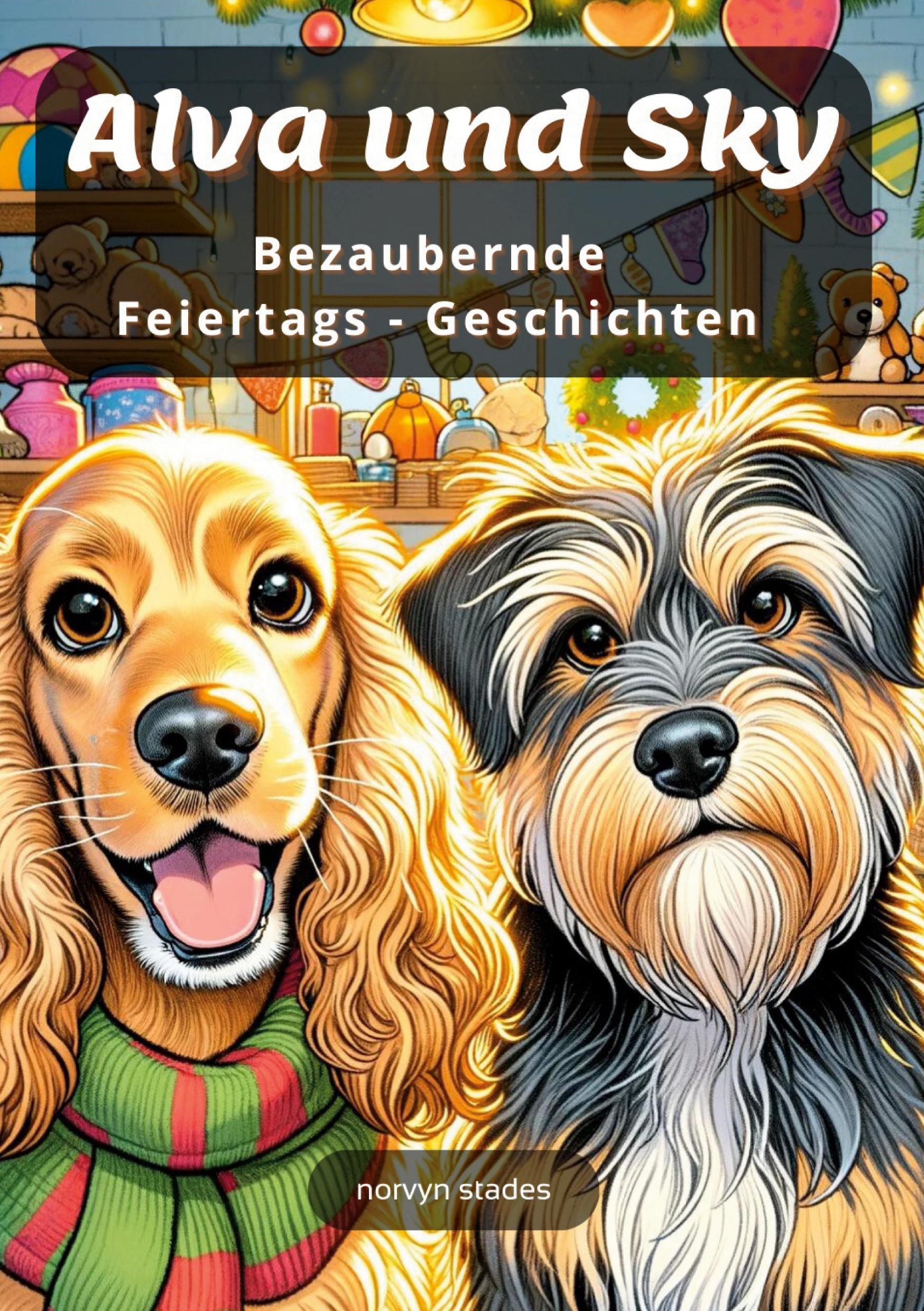 Vorderes Coverbild Alva und Sky: Bezaubernde Feiertags-Geschichten