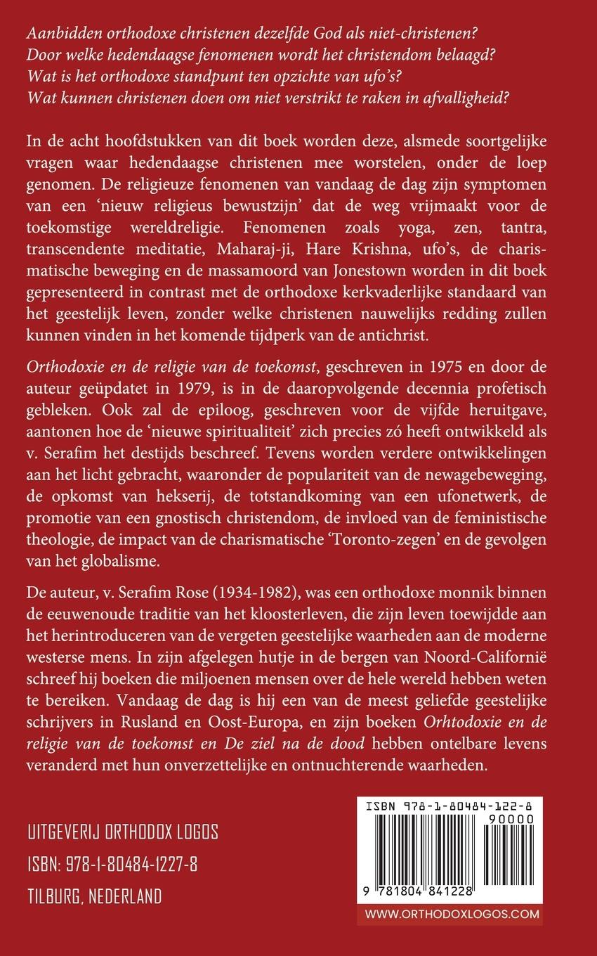 Rückseitencover Orthodoxie en de religie van de toekomst