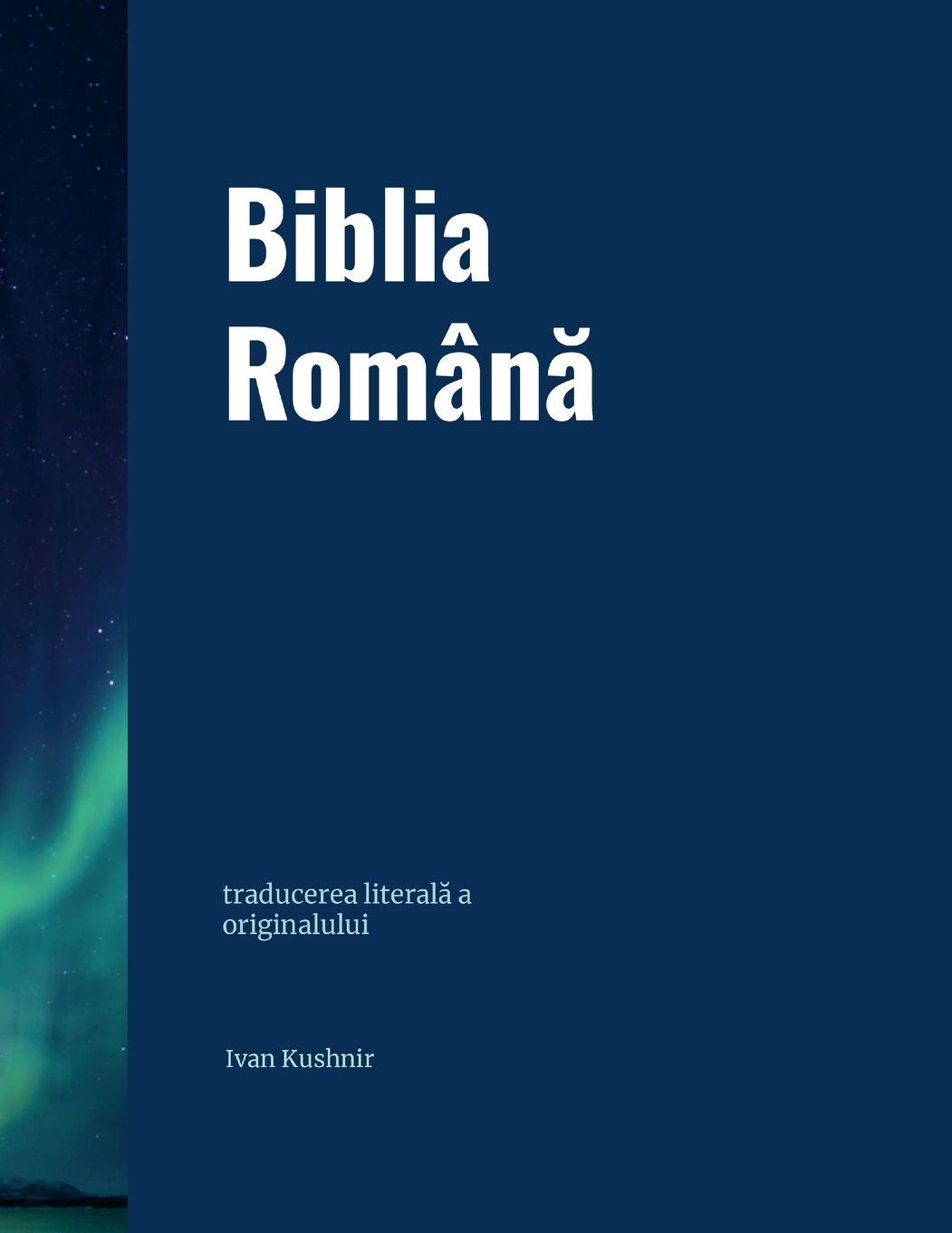 Vorderes Coverbild Biblia Român¿