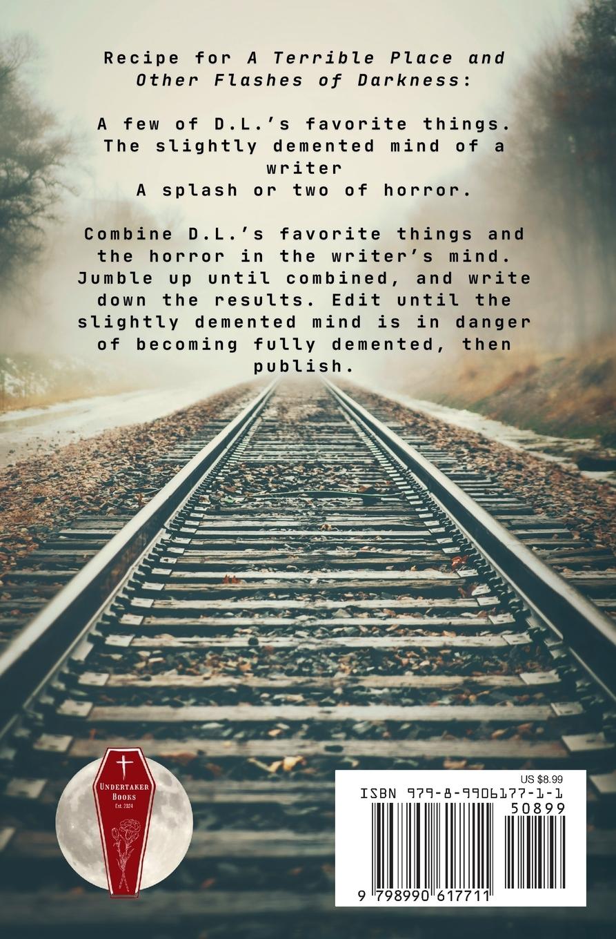 Rückseitencover A Terrible Place and Other Flashes of Darkness