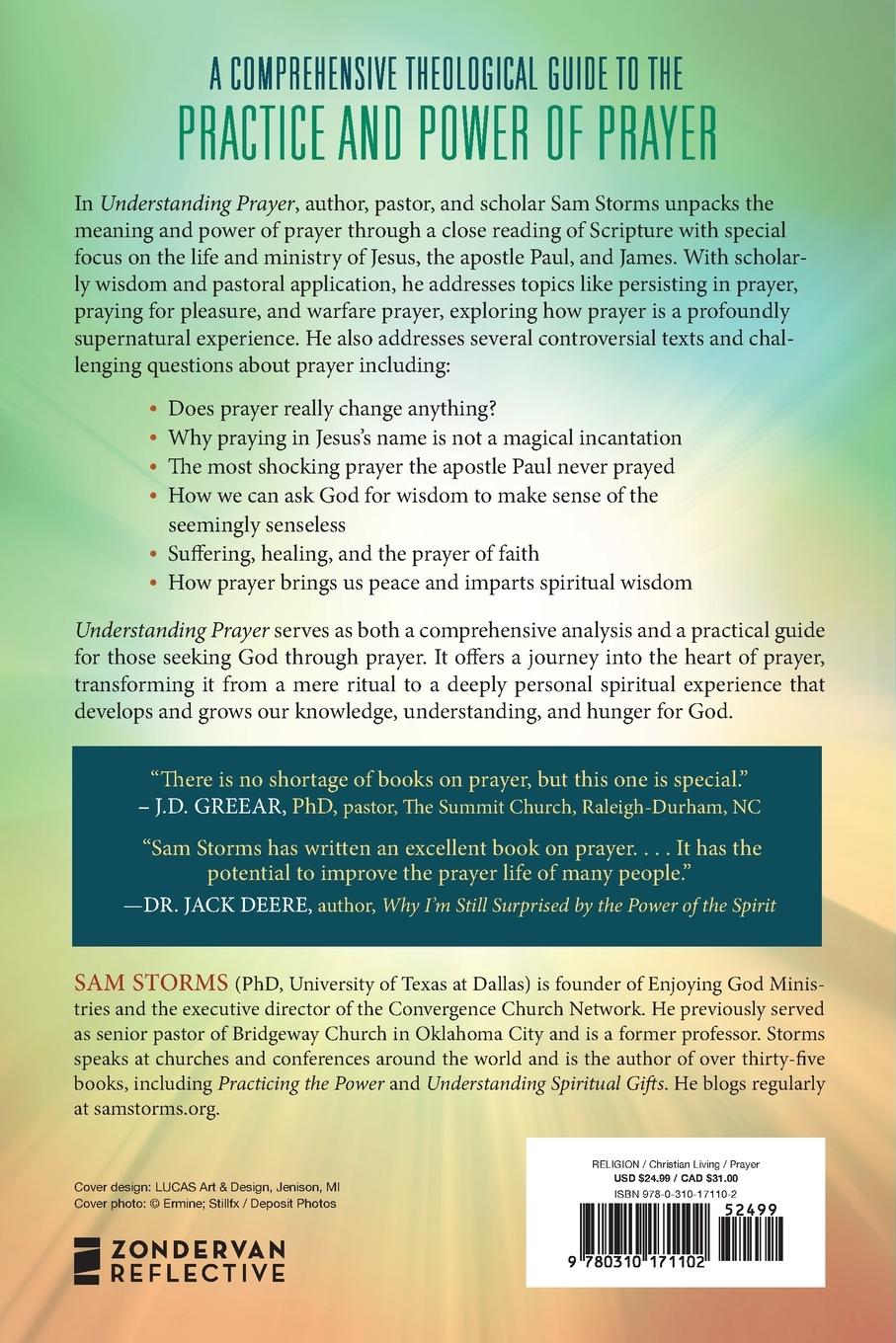 Rückseitencover The Understanding Prayer