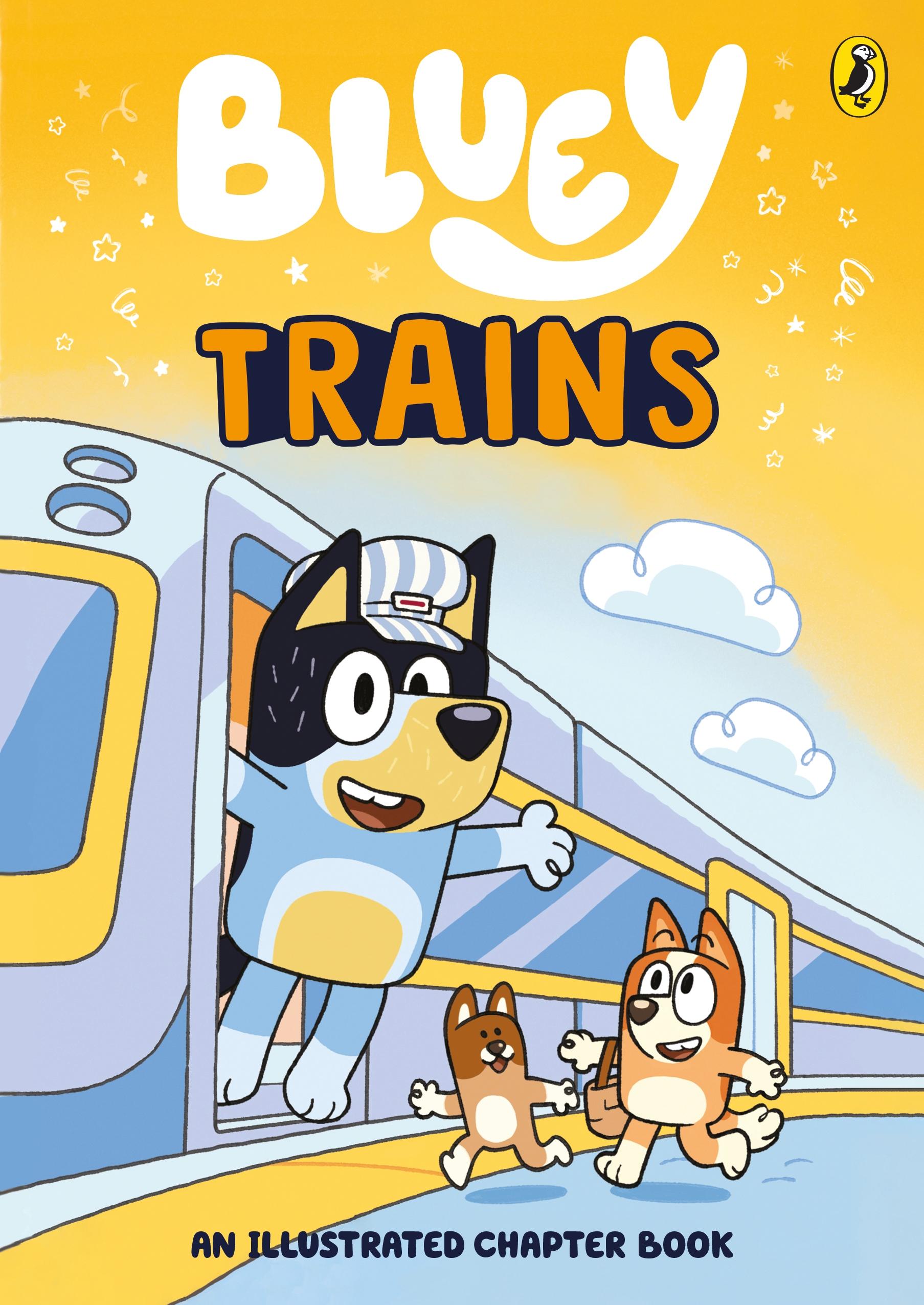 Vorderes Coverbild Bluey: Trains