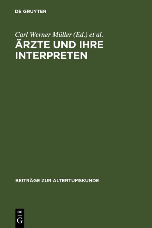 Vorderes Coverbild Ärzte und ihre Interpreten