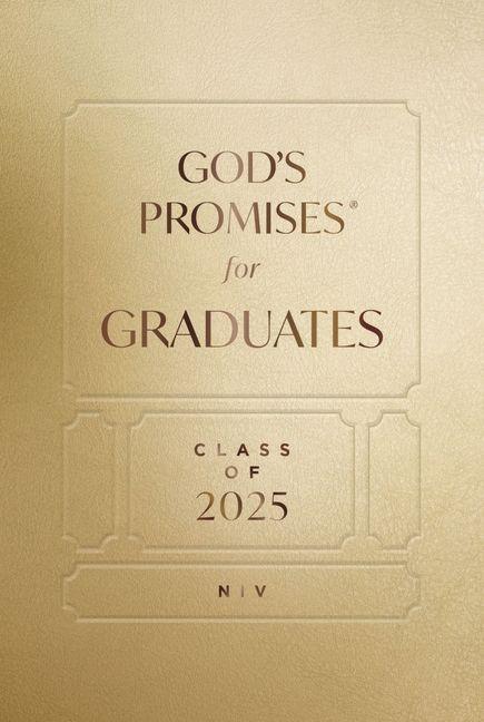 Vorderes Coverbild God's Promises for Graduates: Class of 2025 - Gold NIV