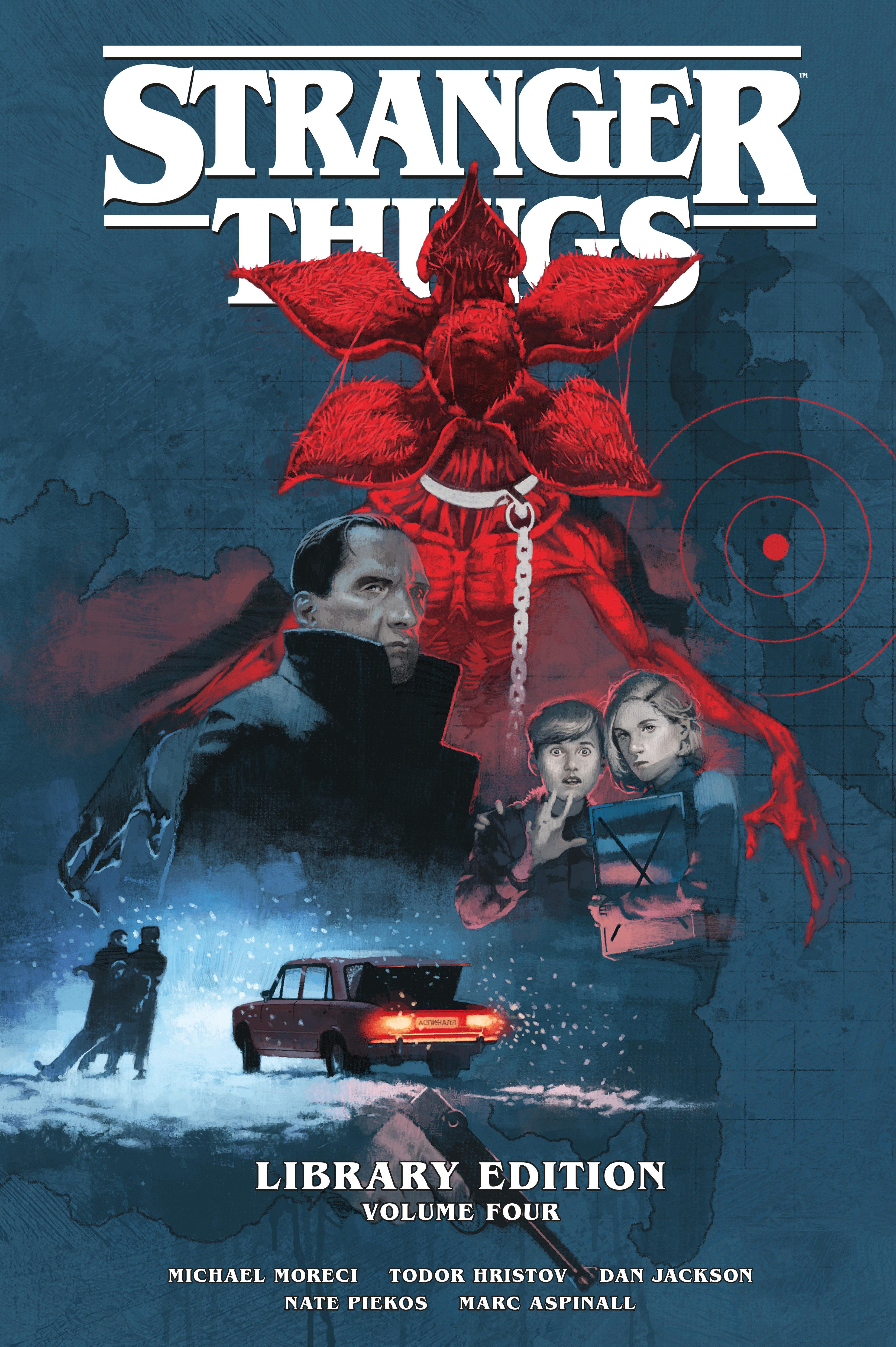 Vorderes Coverbild Stranger Things Library Edition Volume 4 (Graphic Novel)