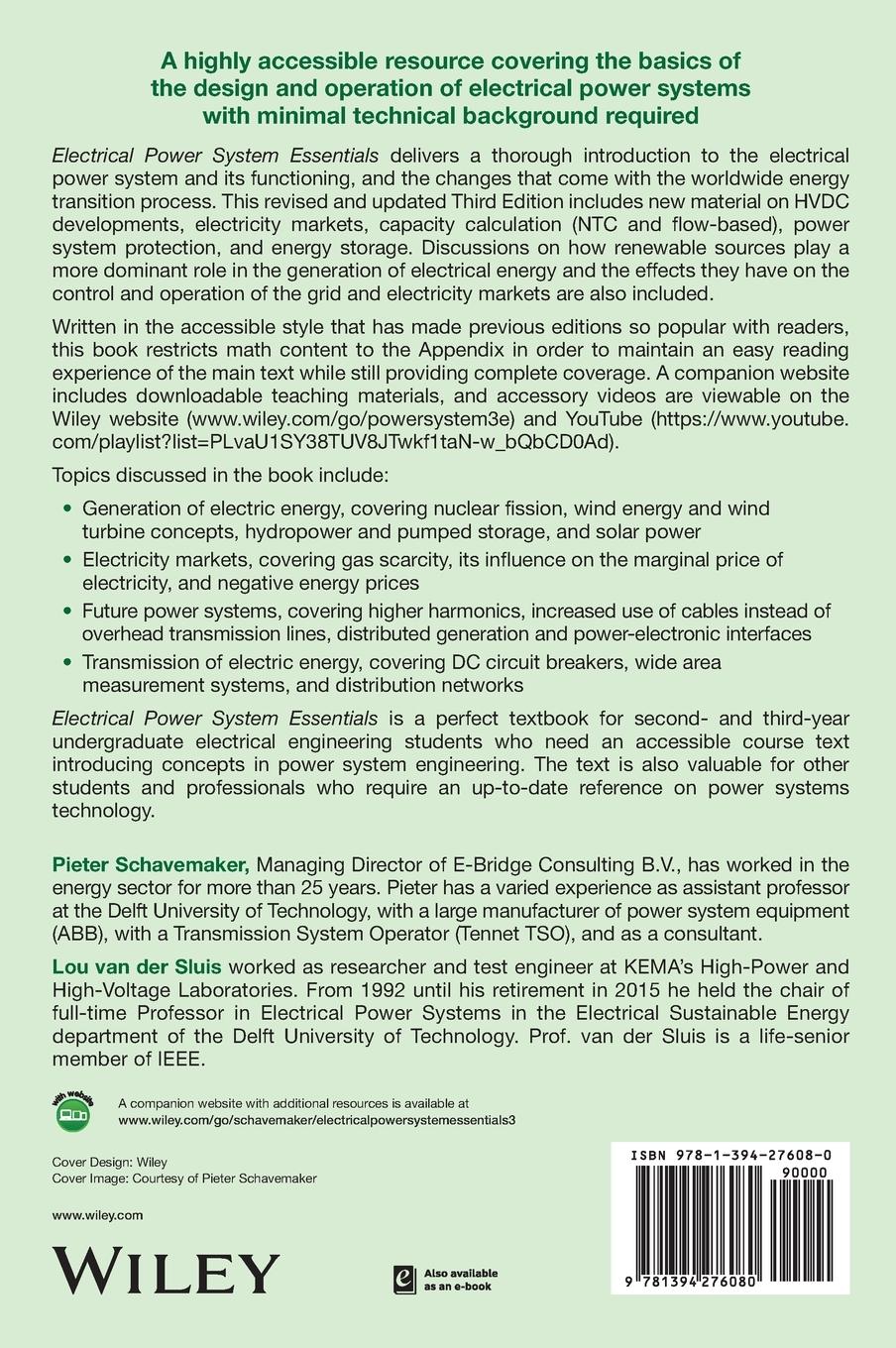 Rückseitencover Electrical Power System Essentials