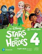 Vorderes Coverbild My Disney Stars and Heroes British Edition Level 4 Pupil's Book with eBook and Digital Activities