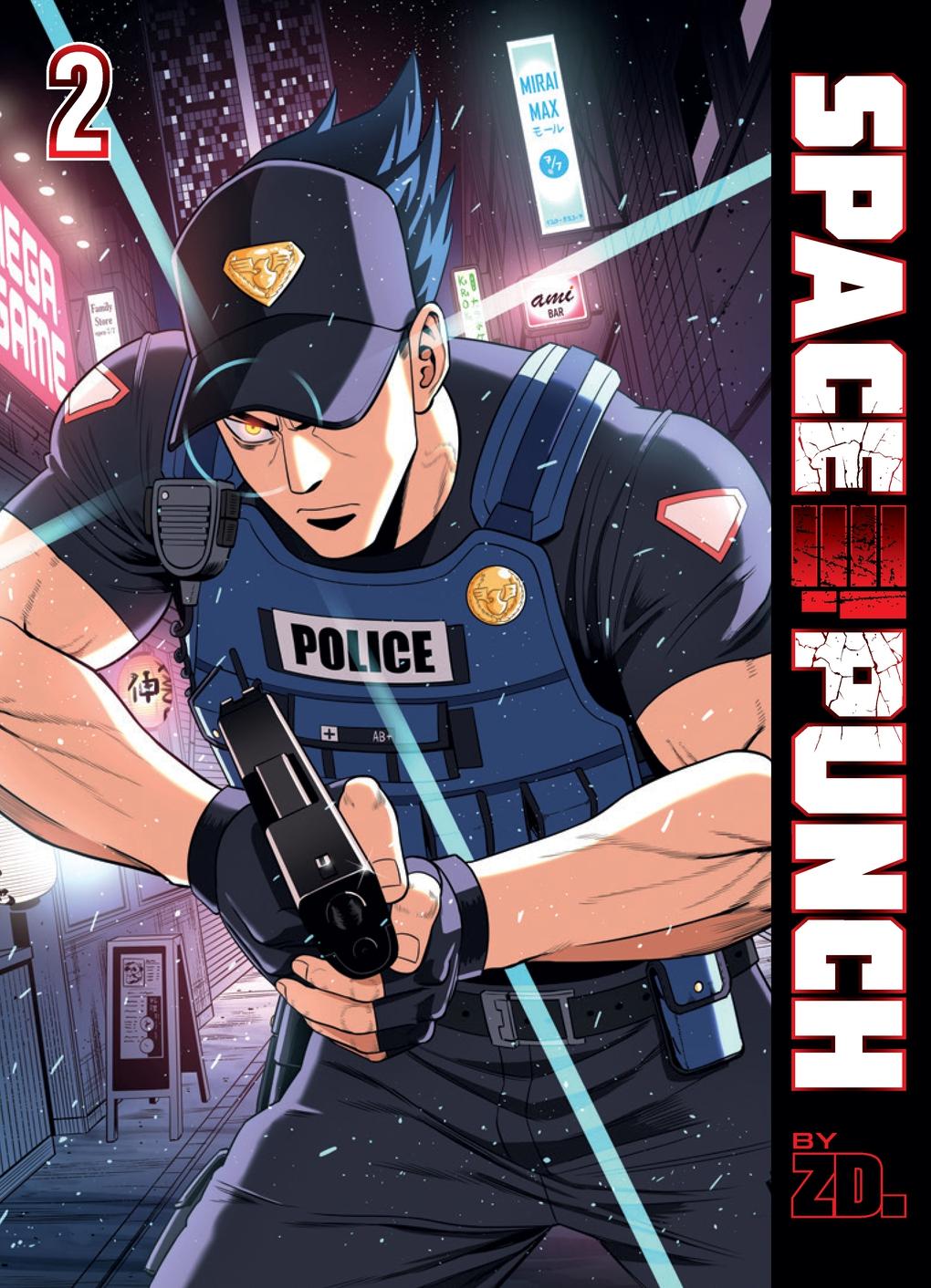 Vorderes Coverbild Space Punch Volume 2