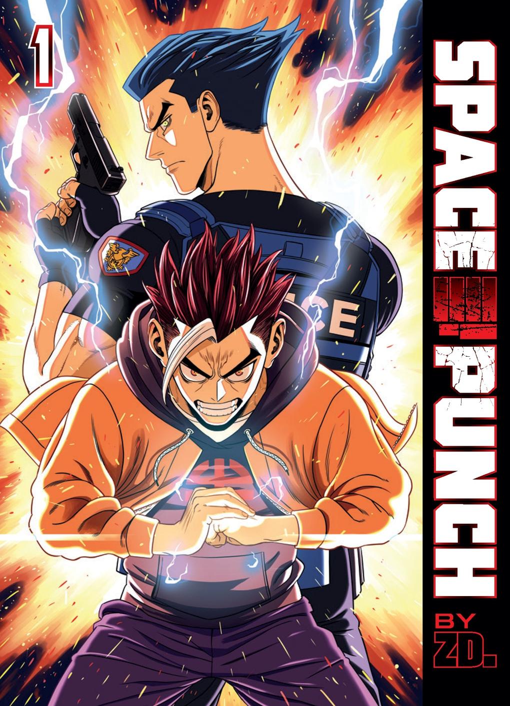 Vorderes Coverbild Space Punch Volume 1