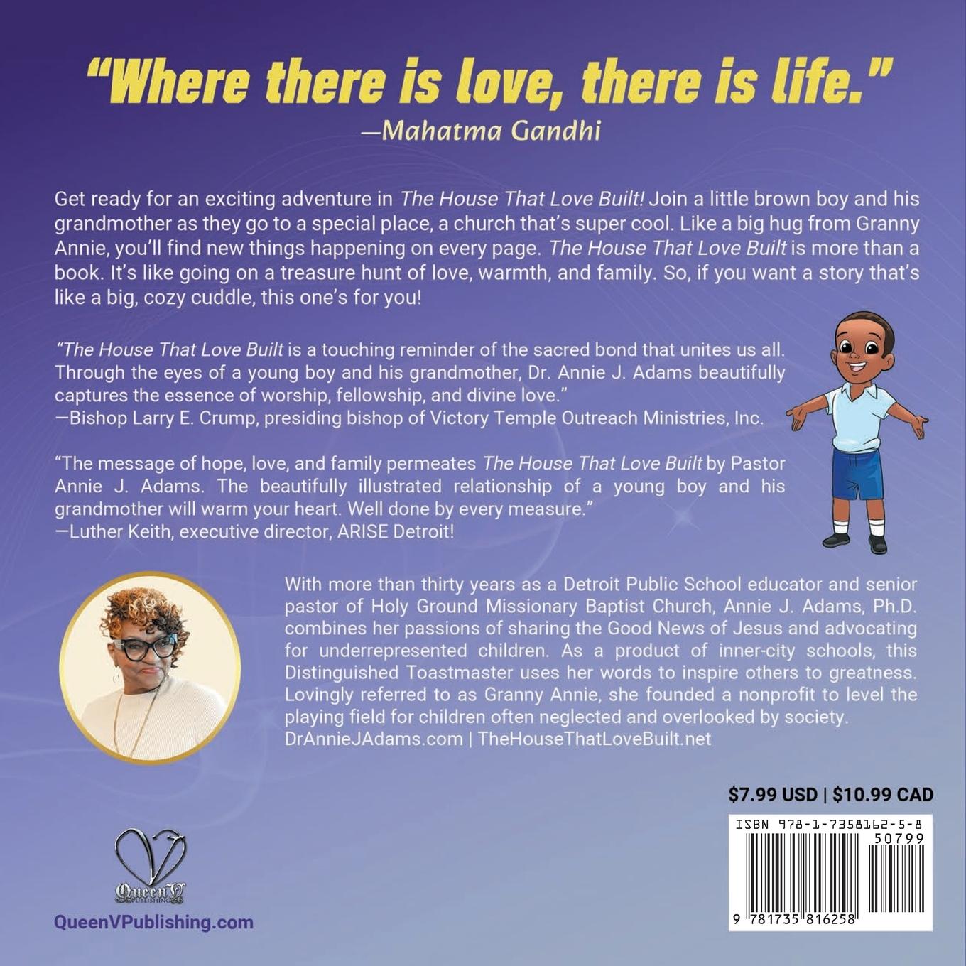 Rückseitencover The House That Love Built Coloring Book