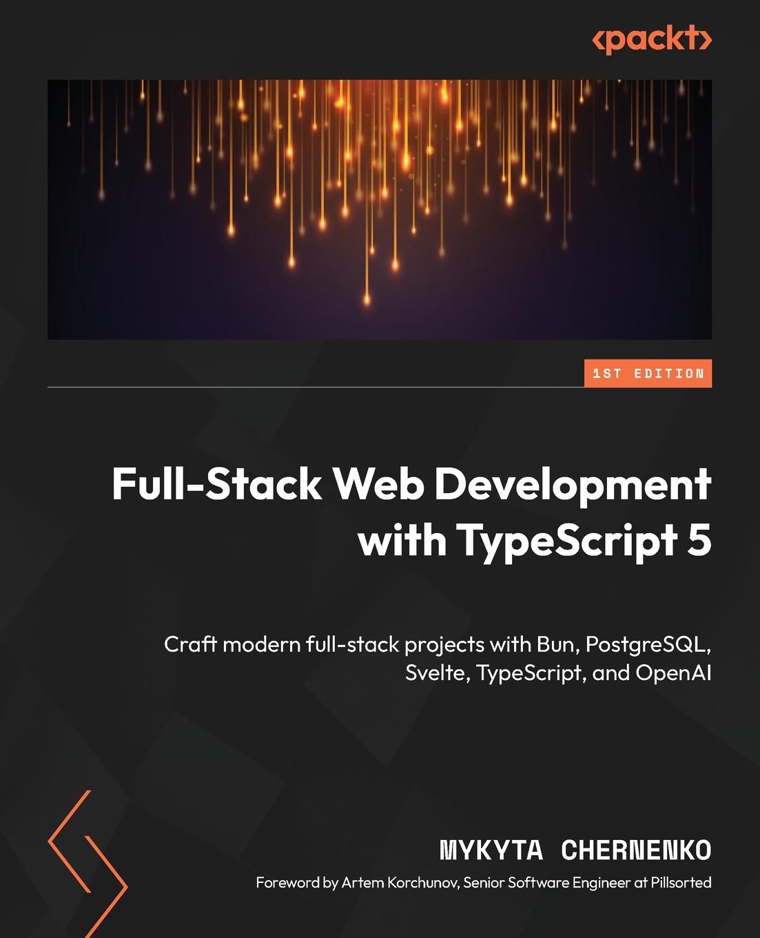 Vorderes Coverbild Full-Stack Web Development with TypeScript 5