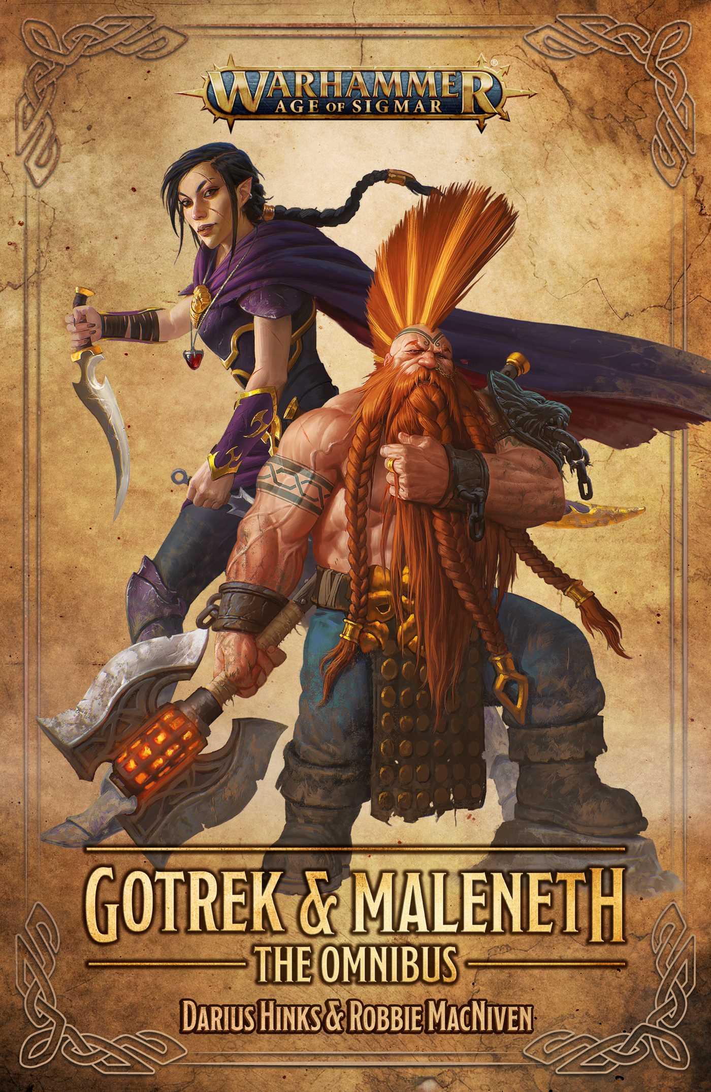 Vorderes Coverbild Gotrek and Maleneth: The Omnibus