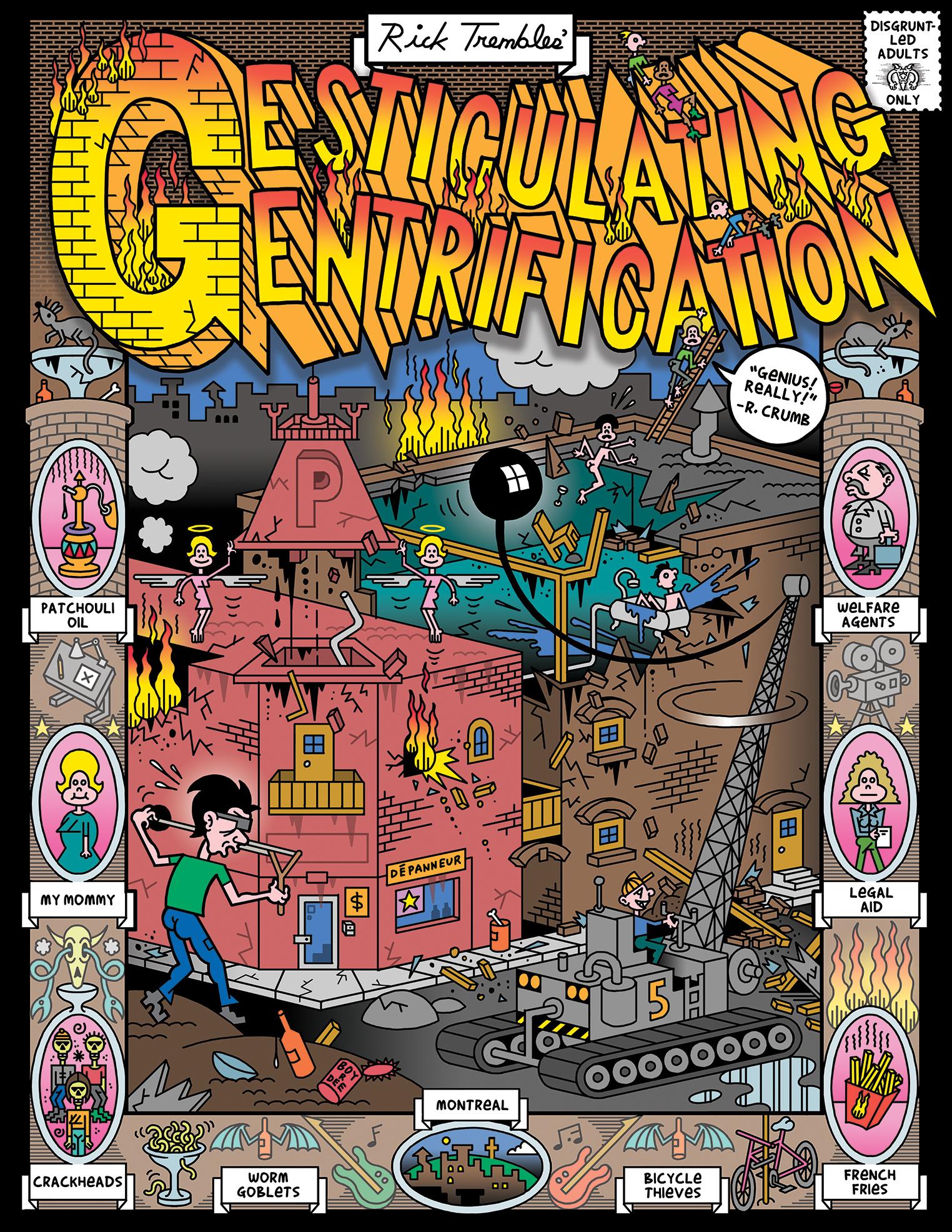 Vorderes Coverbild Gesticulating Gentrification
