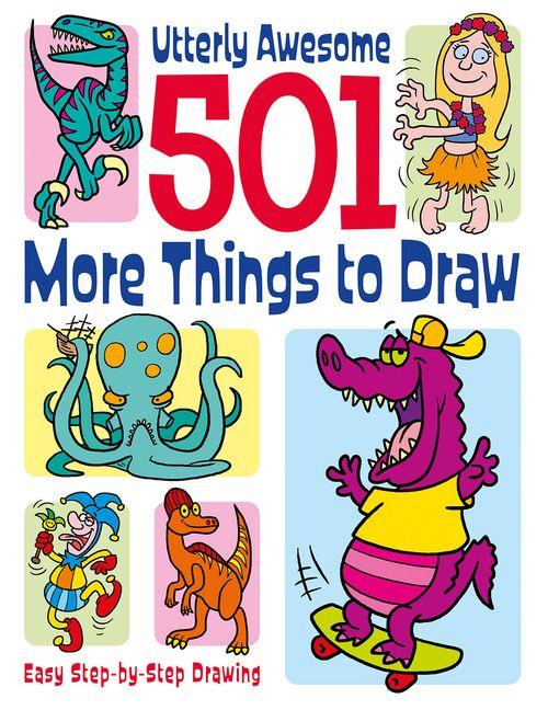 Vorderes Coverbild 501 More Things to Draw