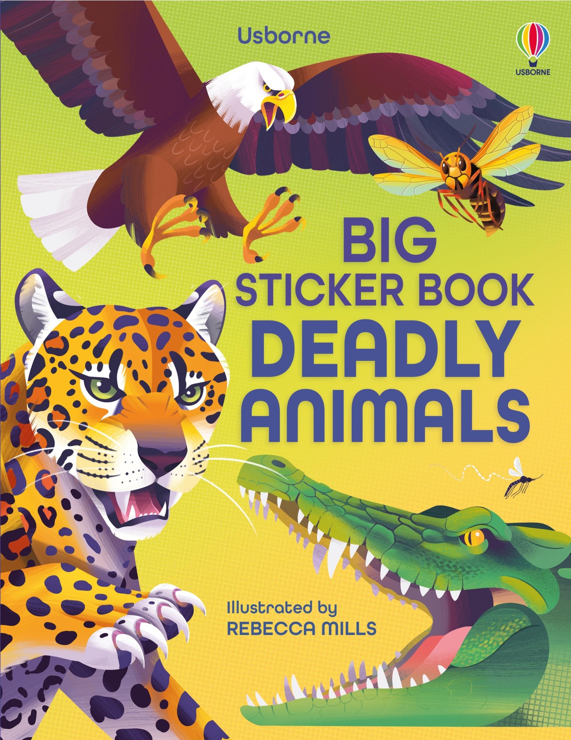 Vorderes Coverbild Big Sticker Book of Deadly Animals