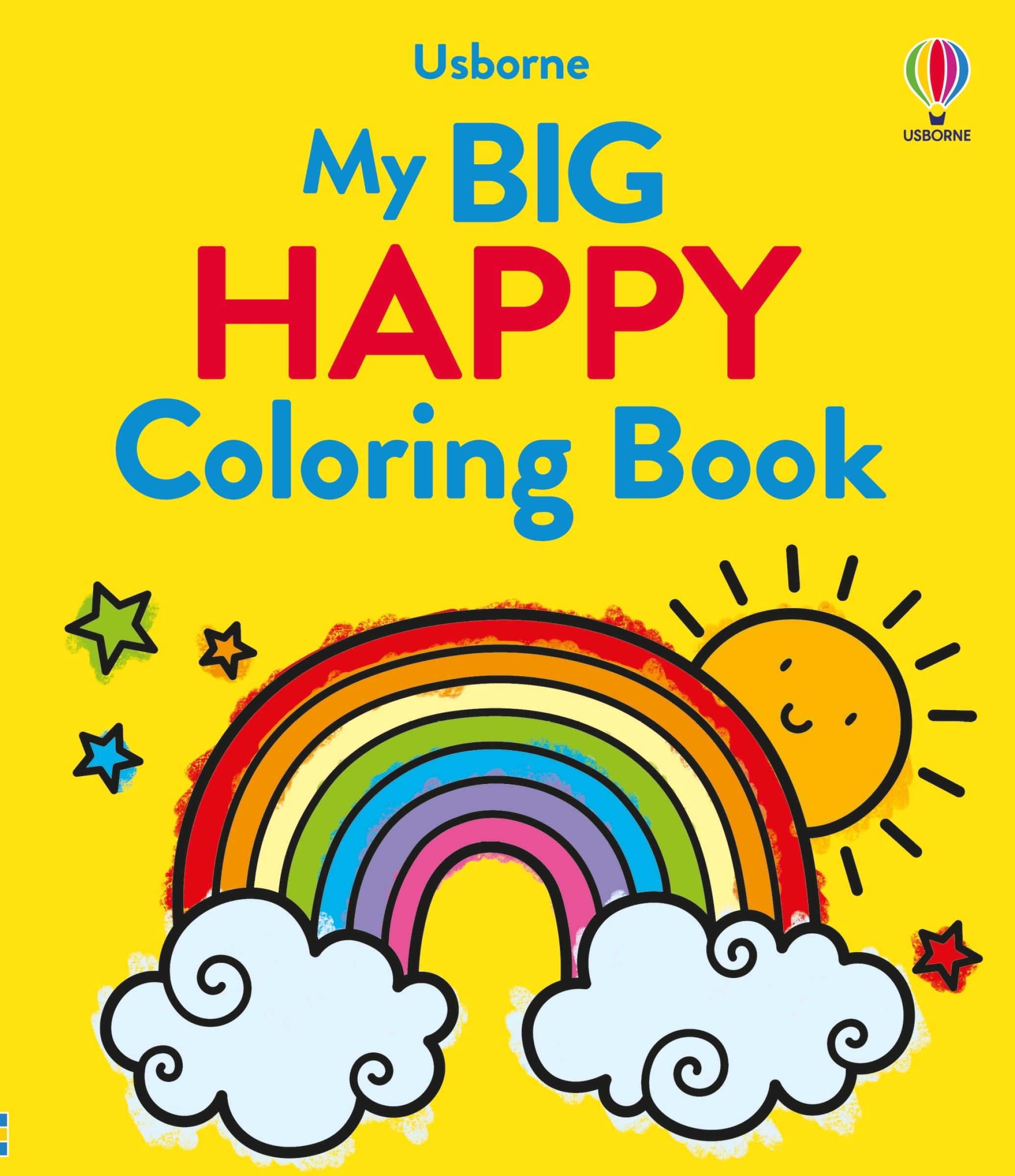 Vorderes Coverbild My Big Happy Coloring Book