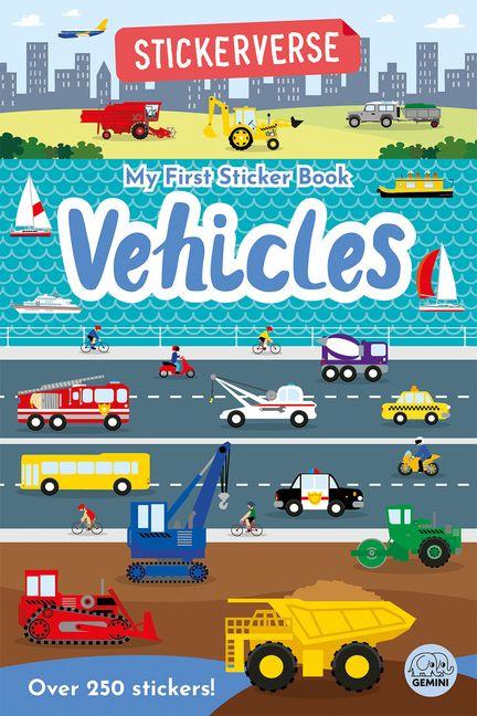 Vorderes Coverbild Stickerverse - My First Sticker Book Vehicles