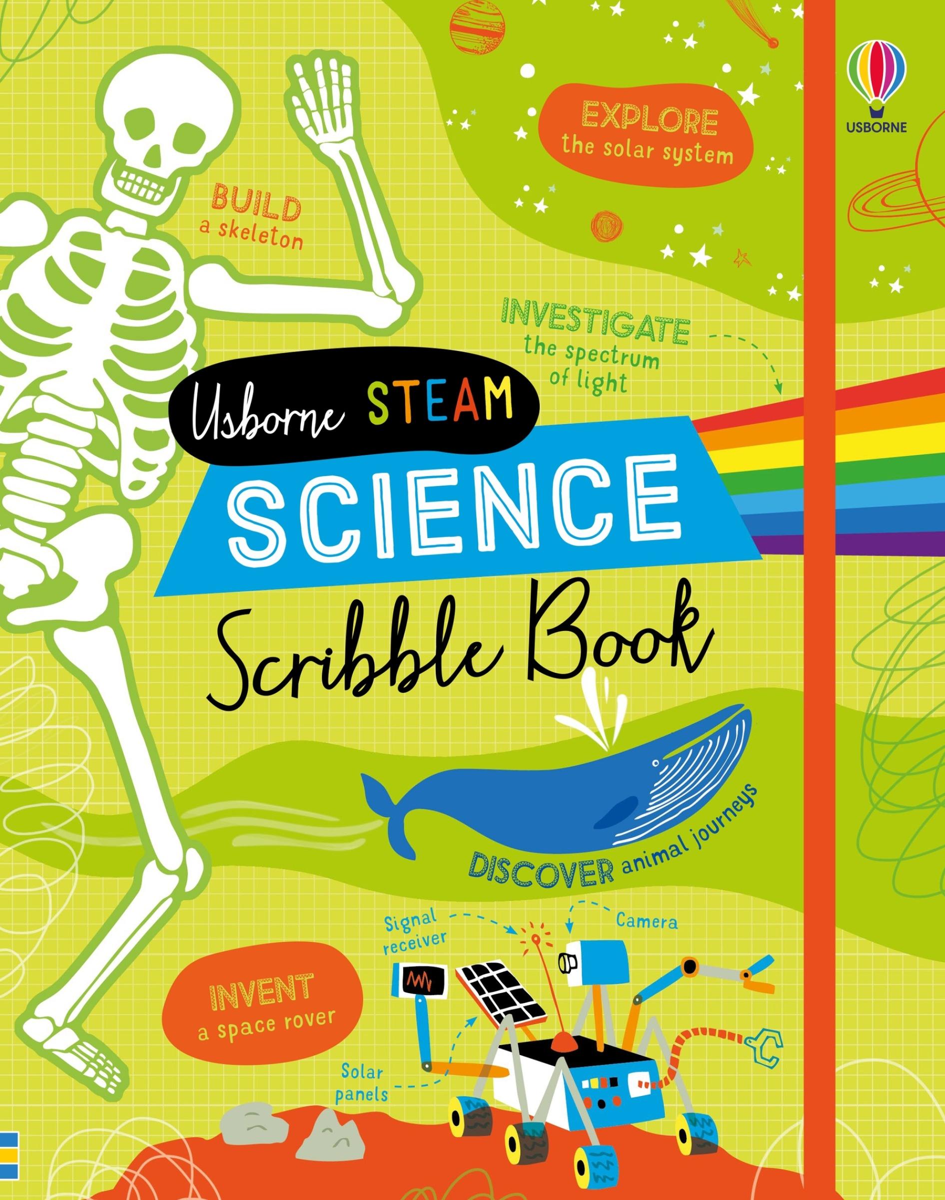 Vorderes Coverbild Science Scribble Book