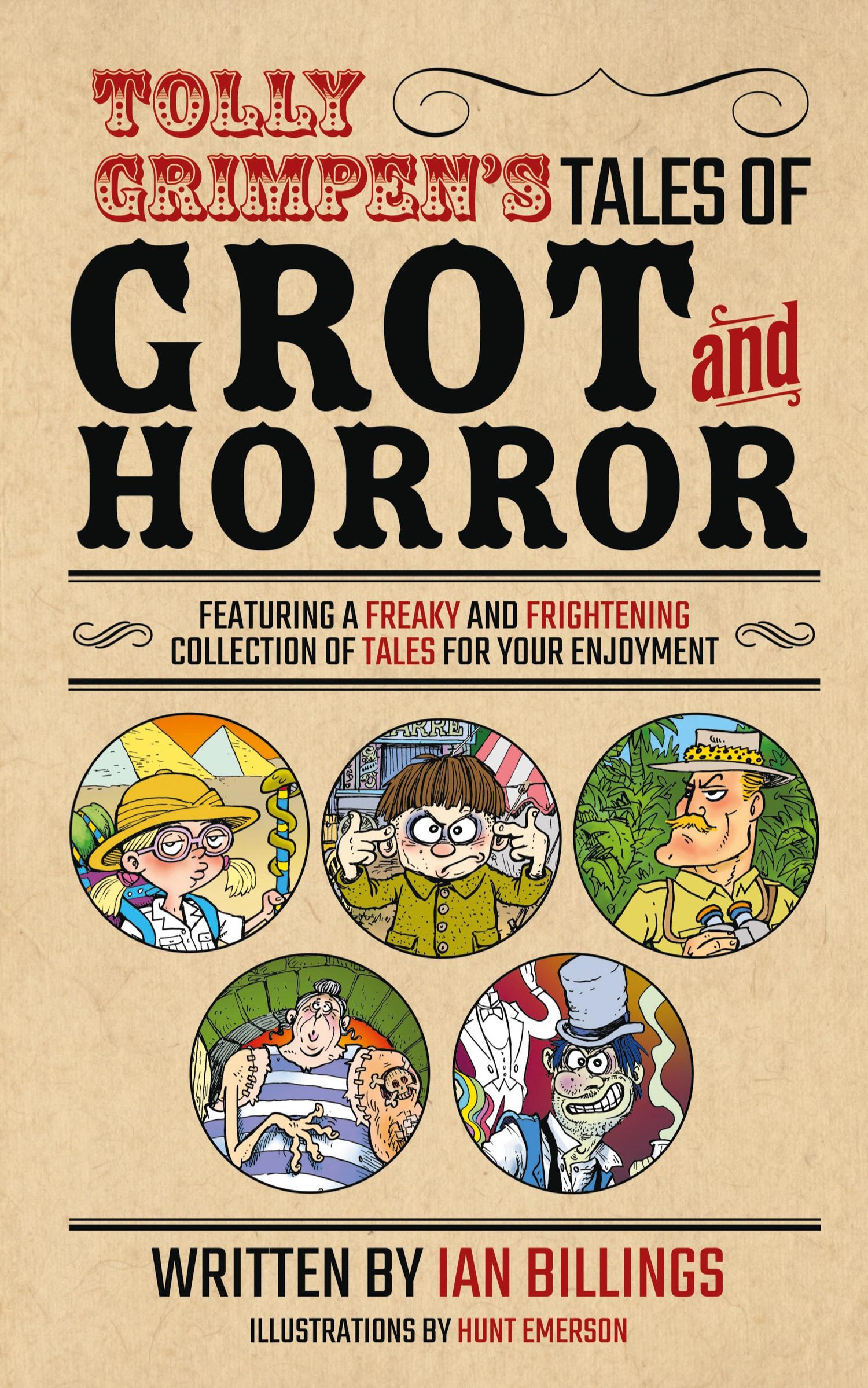 Vorderes Coverbild Tolly Grimpen's Tales of Grot and Horror