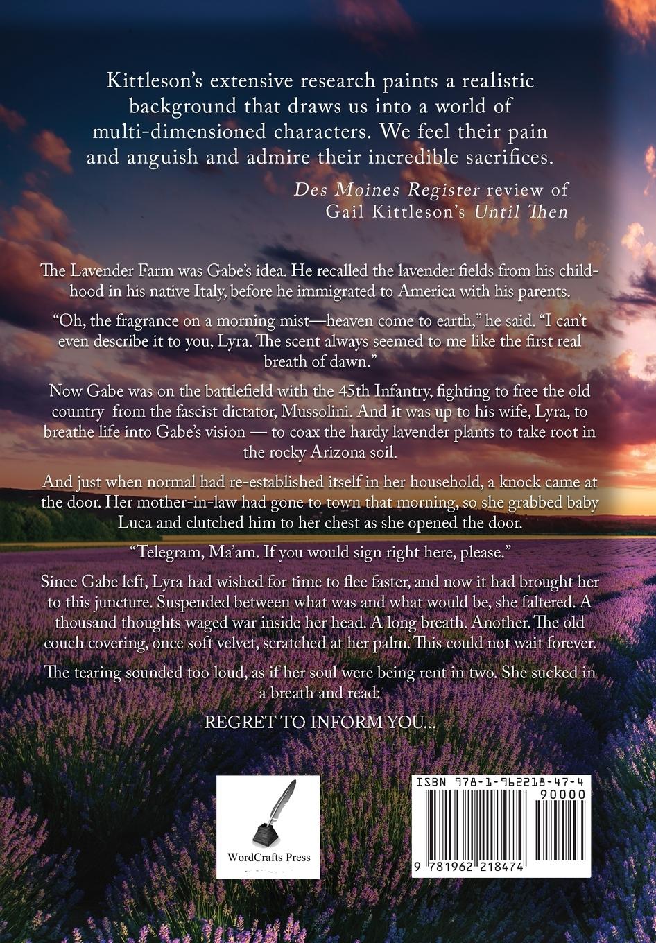 Rückseitencover Love at the Lavender Farm